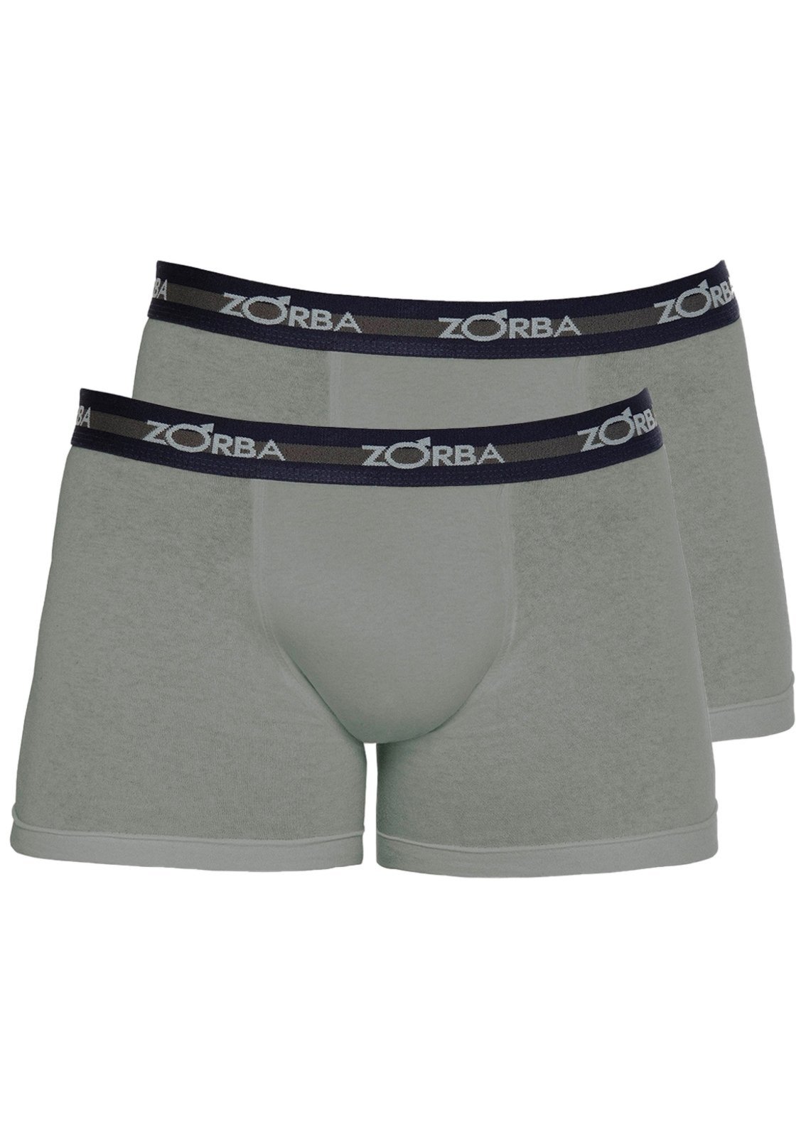 Kit com 2 Cuecas Boxer Zorba 702 Chumbo