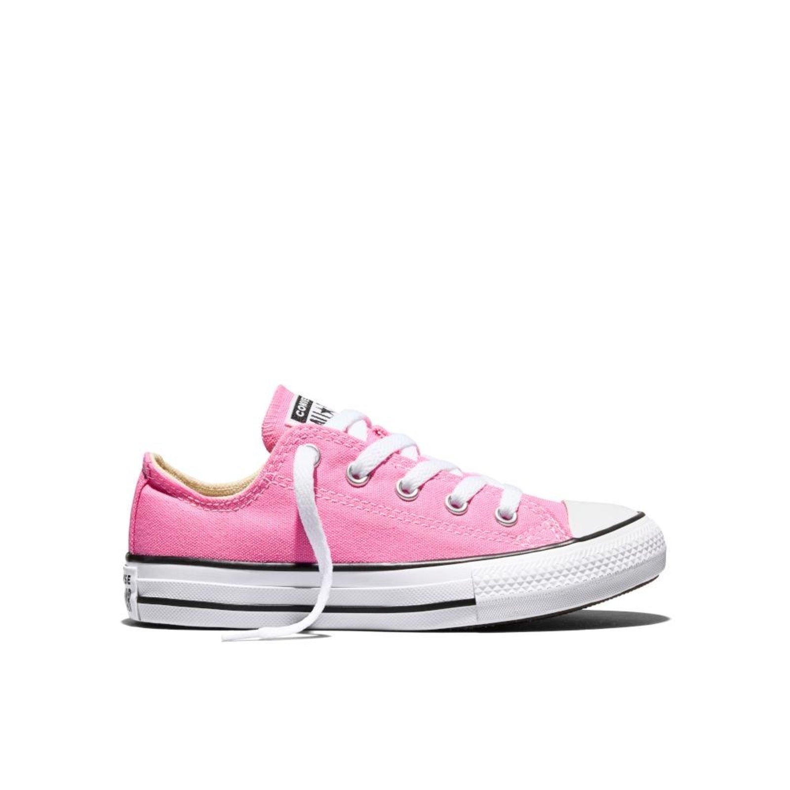 Infantil - Tênis Juvenil Chuck Taylor All Star Canvas Cano Baixo Rosa