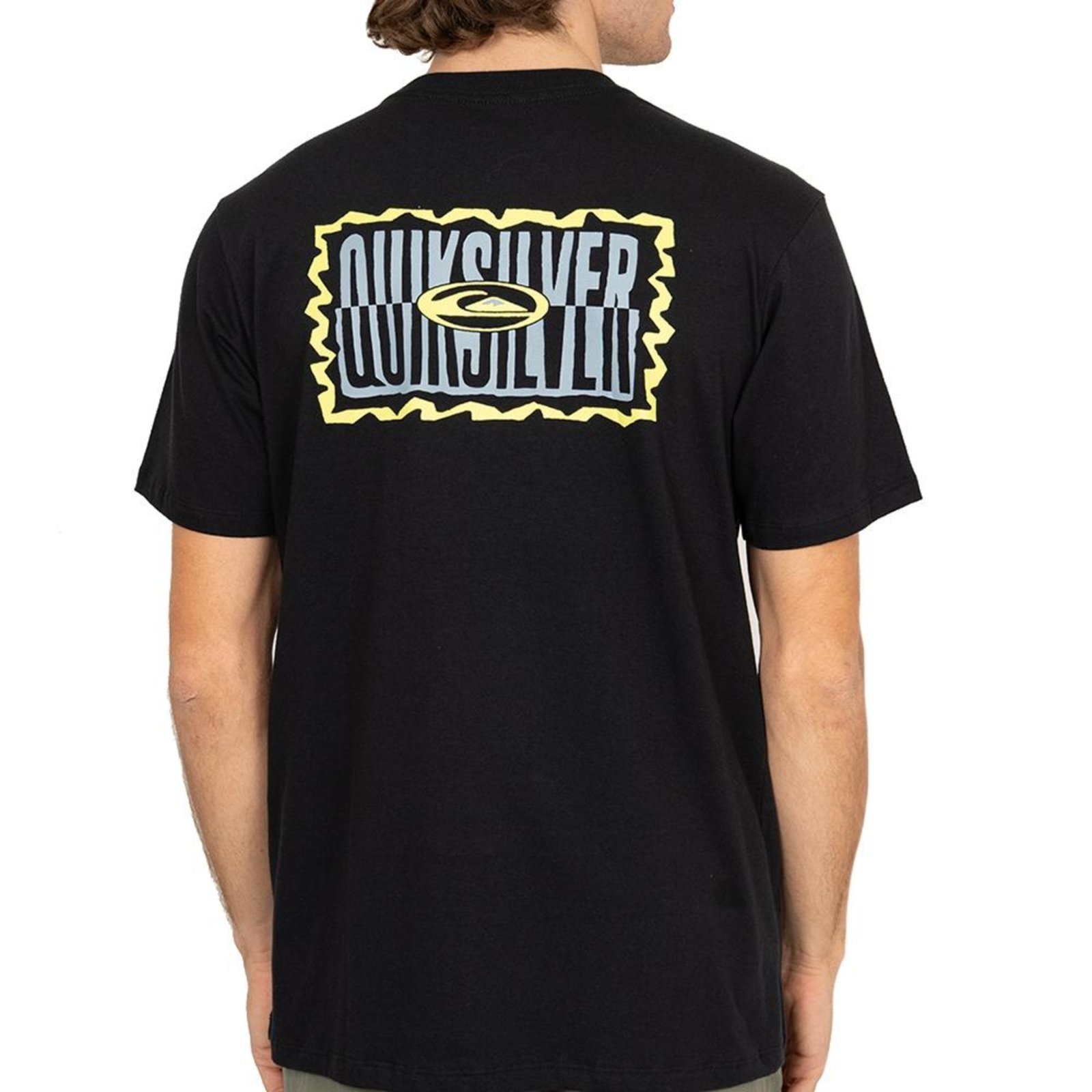 Camiseta Quiksilver Gotam Foam SM26 Masculina Preto