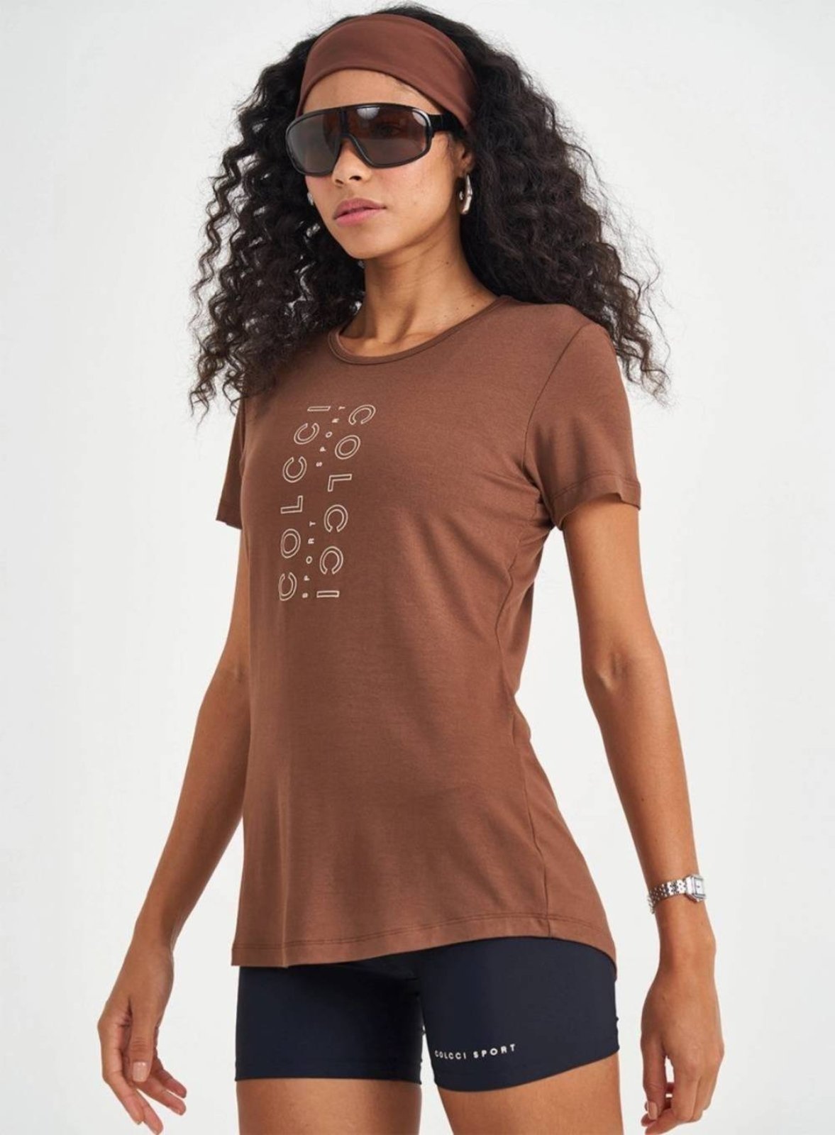 Blusa Colcci Slim Feminina Marrom