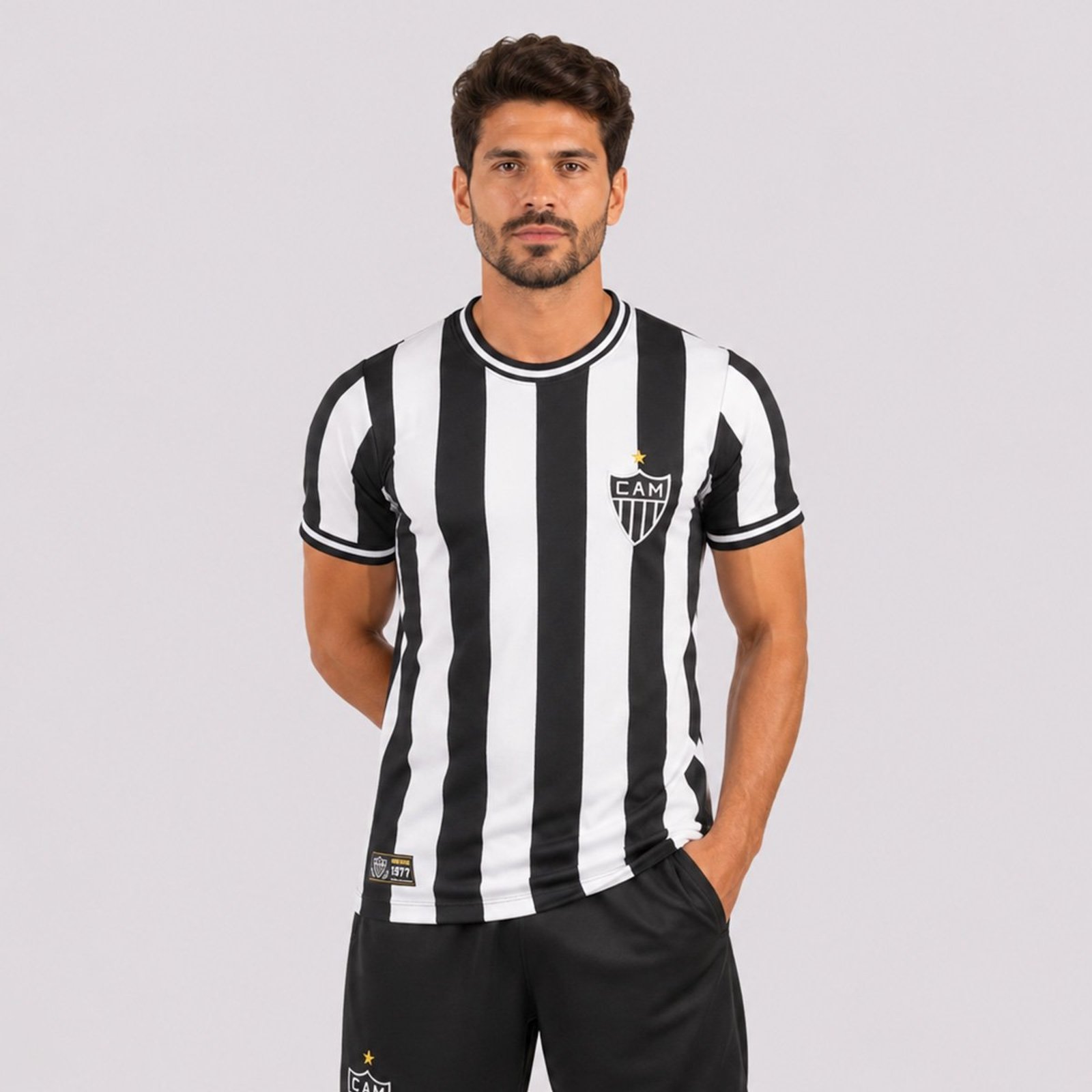 Camisa Atlético Mineiro Retrô 1977