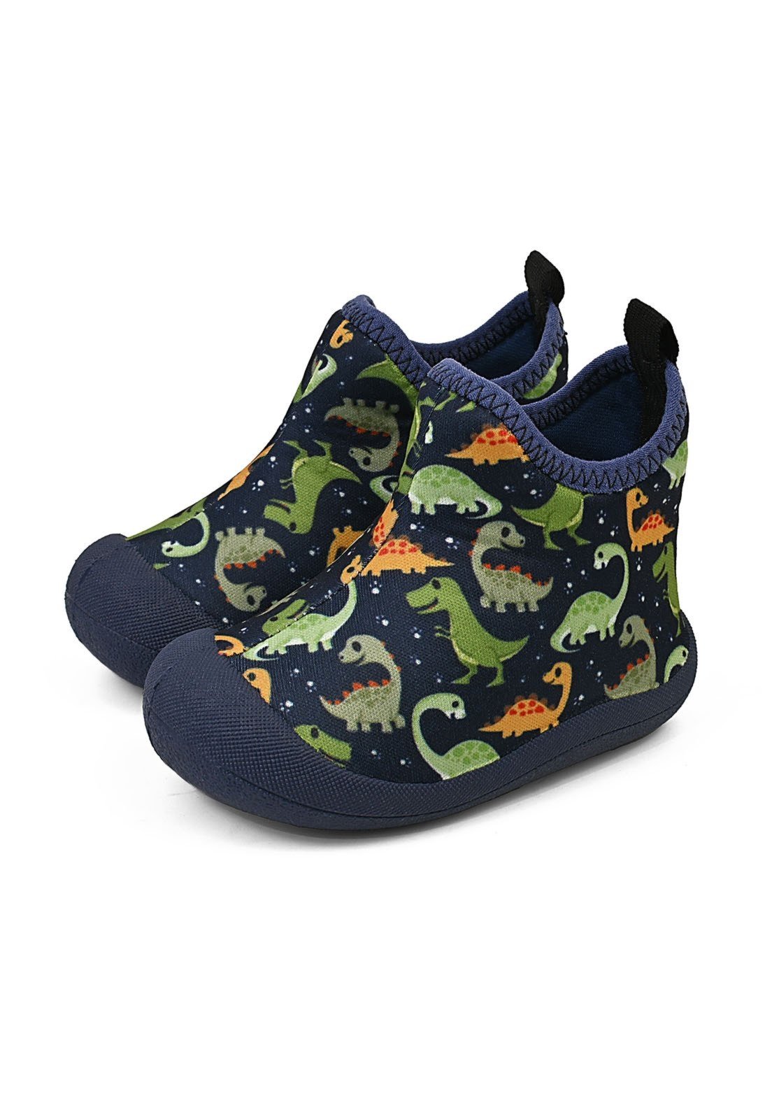 Vista 2 Infantil - Sapameia Botinha Azul Dinossauro Menino Inverno Casual Confortável Mzkid pink azul Mzkid pink azul