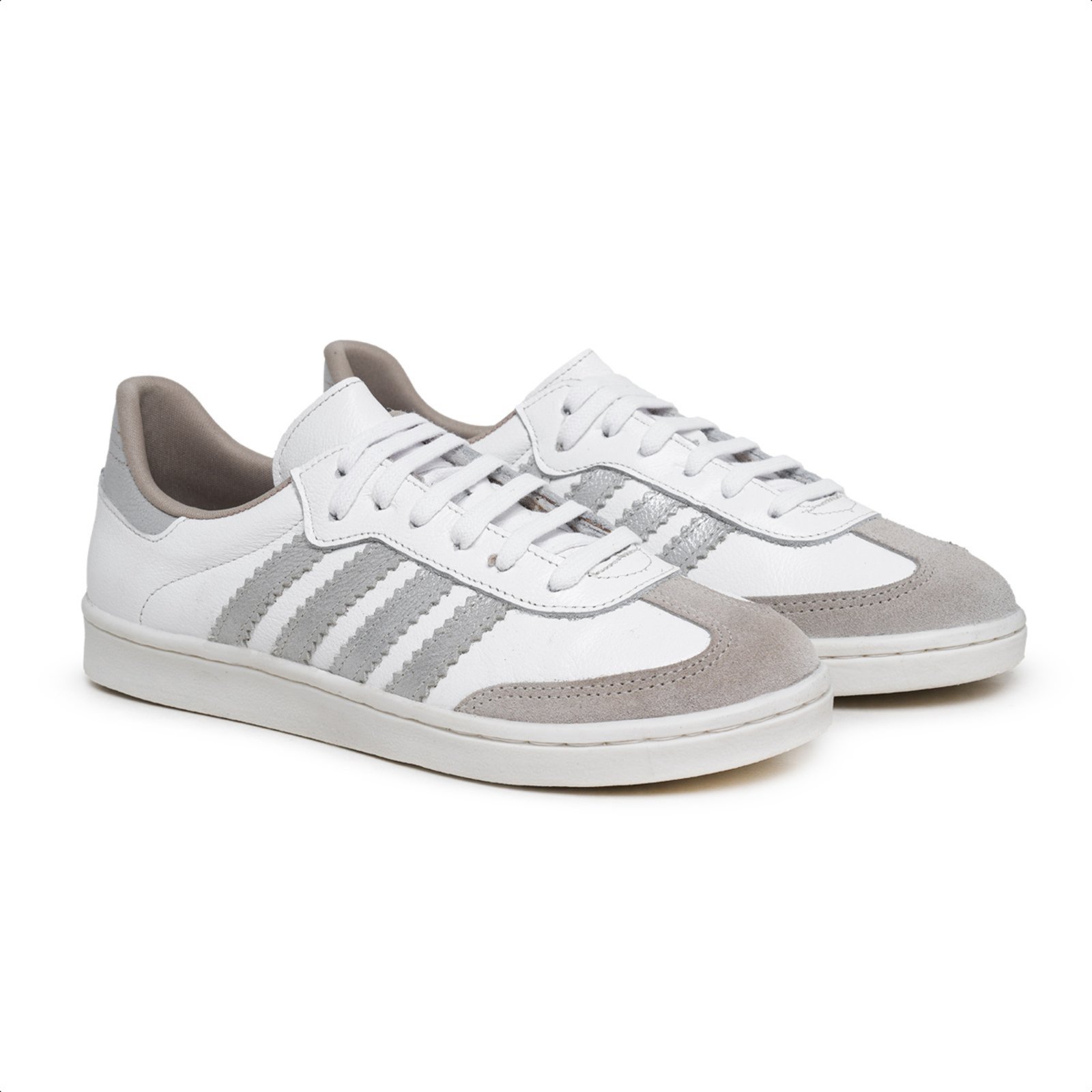 TENIS FEMININO CANO BAIXO DE COURO PARA O DIA A DIA Ref.:1500