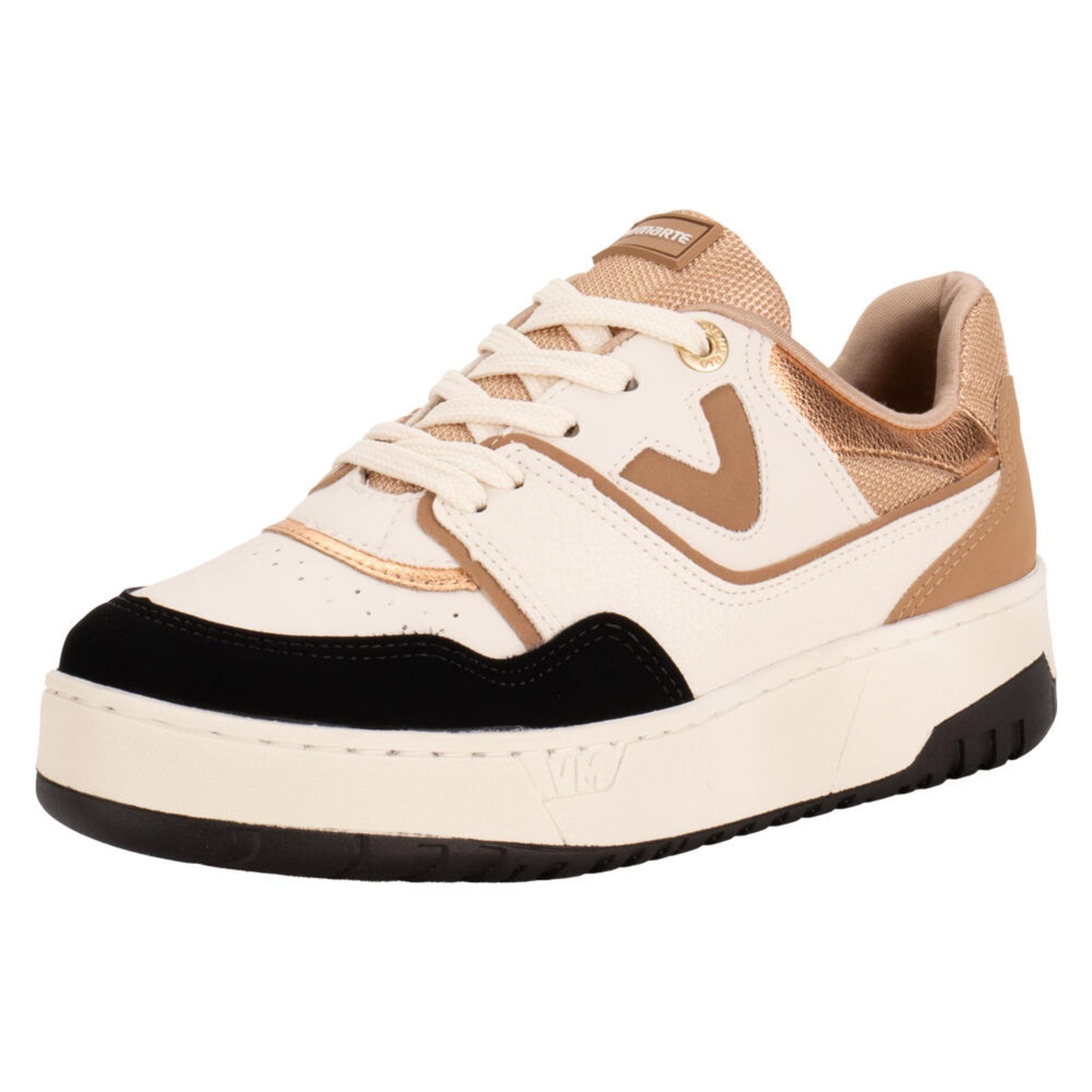 Tênis Feminino Casual Via Marte 042004 5832004 Bege