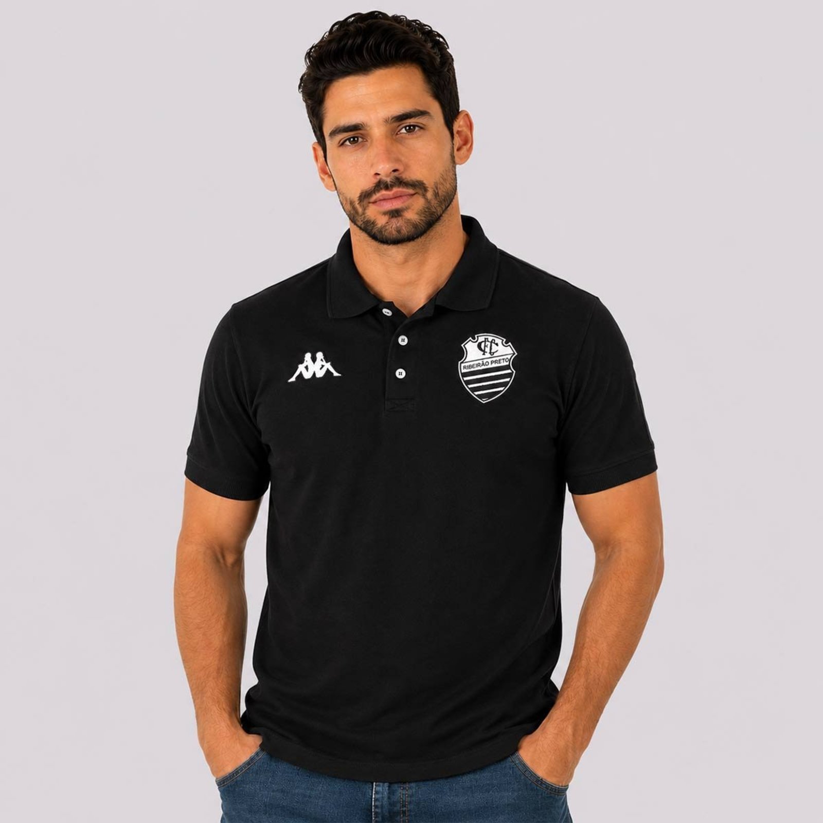 Polo Kappa Comercial de Ribeirão Preto Piquet 2026 Preta