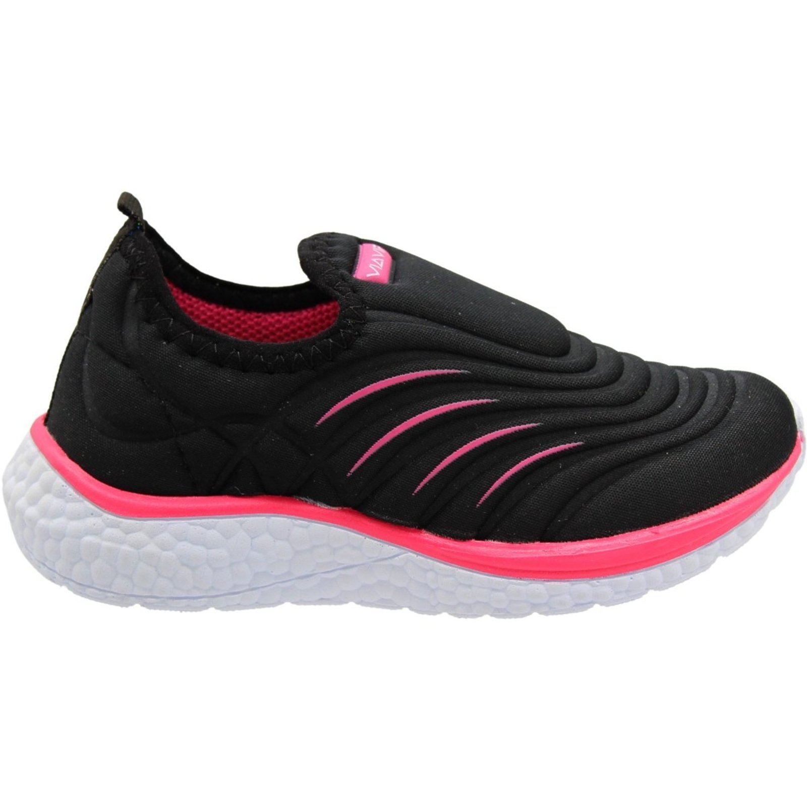 Infantil - Tênis Esportivo Via Vip Textura Colegial Menina