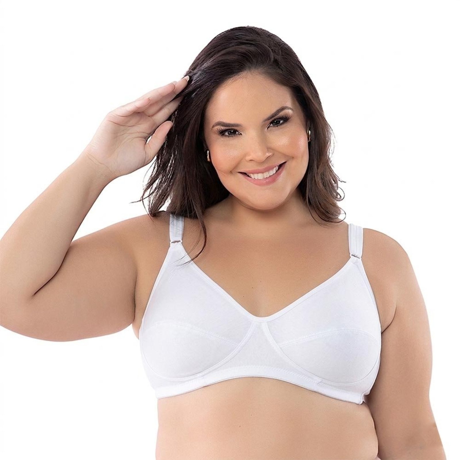 Sutiã Delrio 40707 100% Algodão - Branco