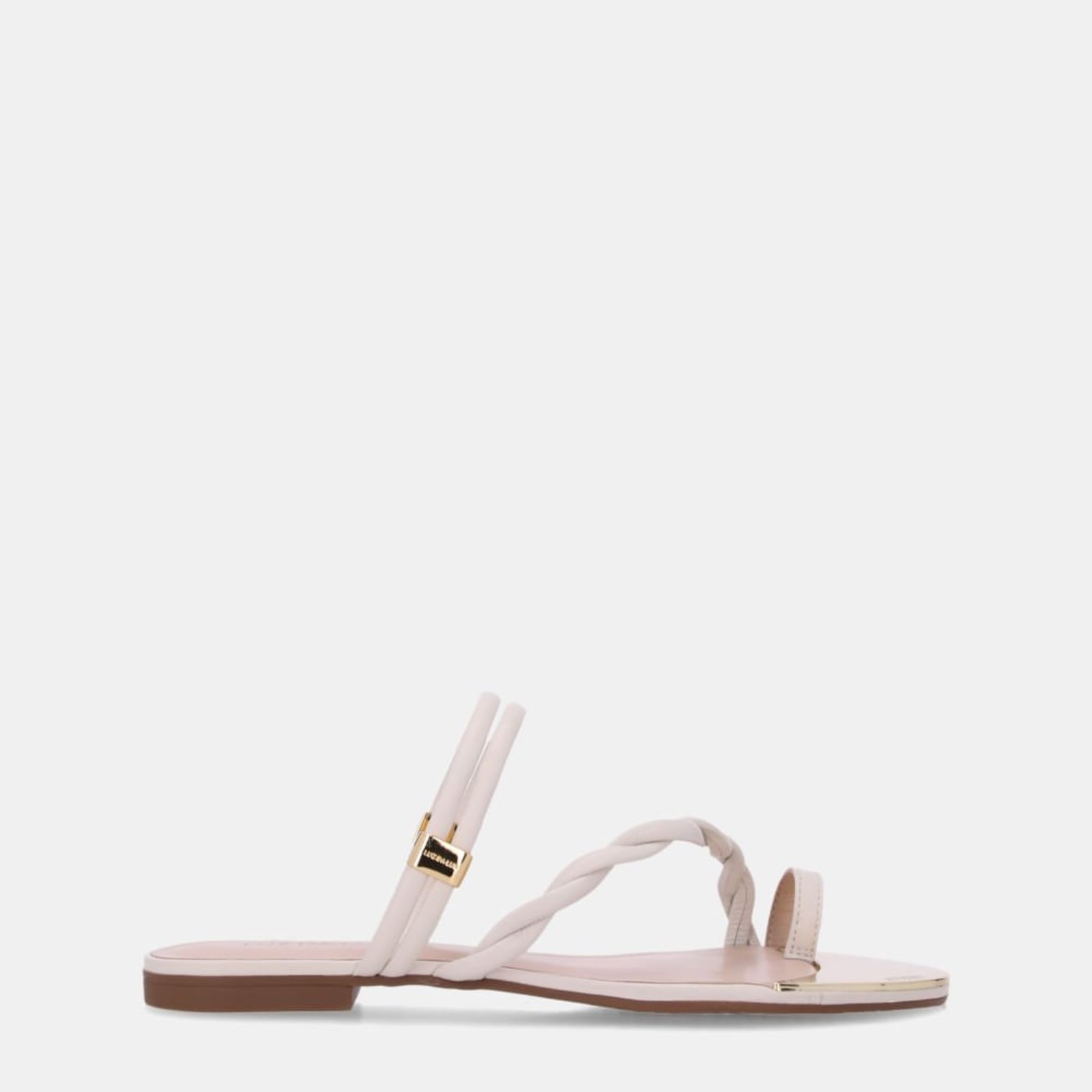 Chinelo Couro Saara Panna - 53129400 Luz da Lua