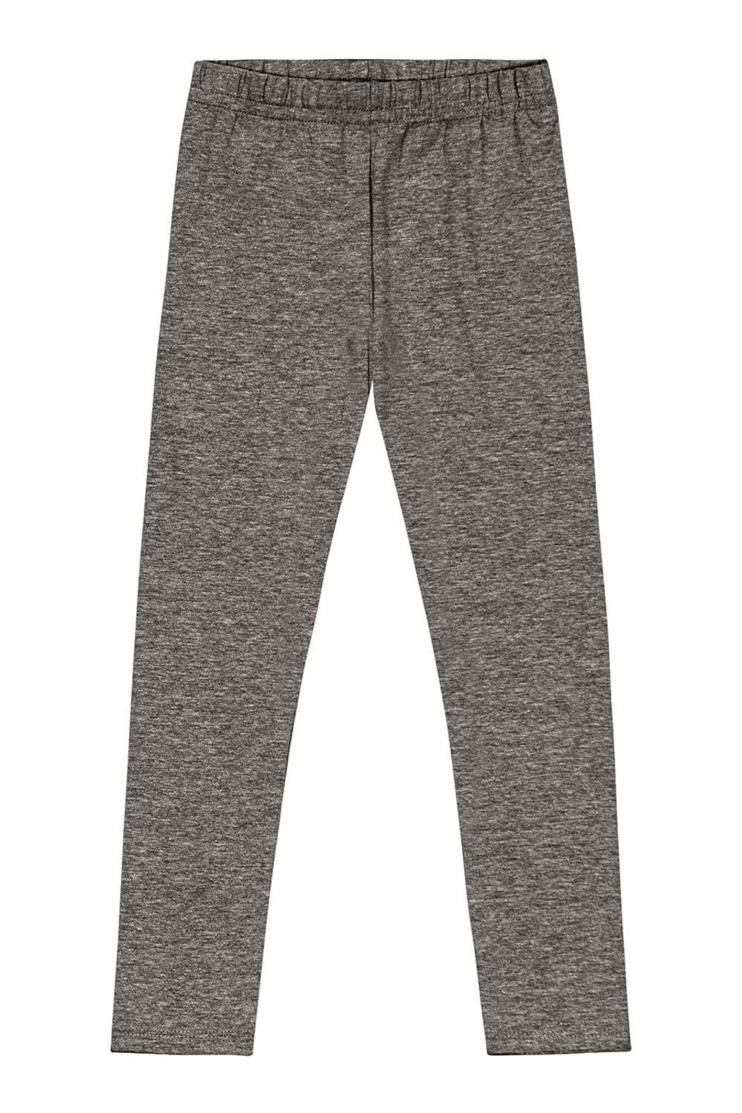Vista 3 Infantil - Calça legging menina em cotton Brandili cinza Brandili cinza
