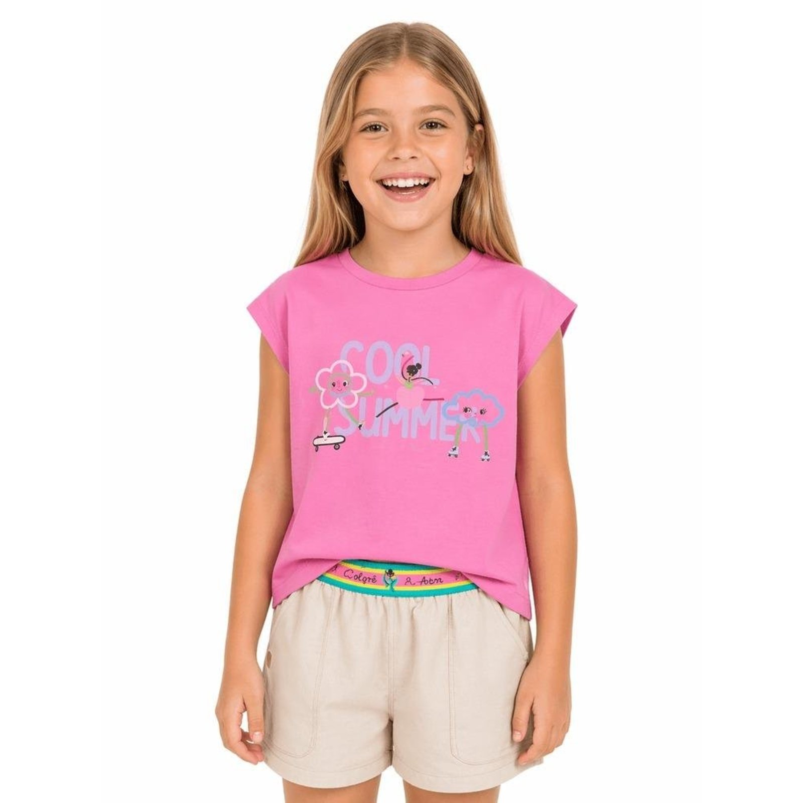 Infantil - Blusa Menina Diversão Alphabeto