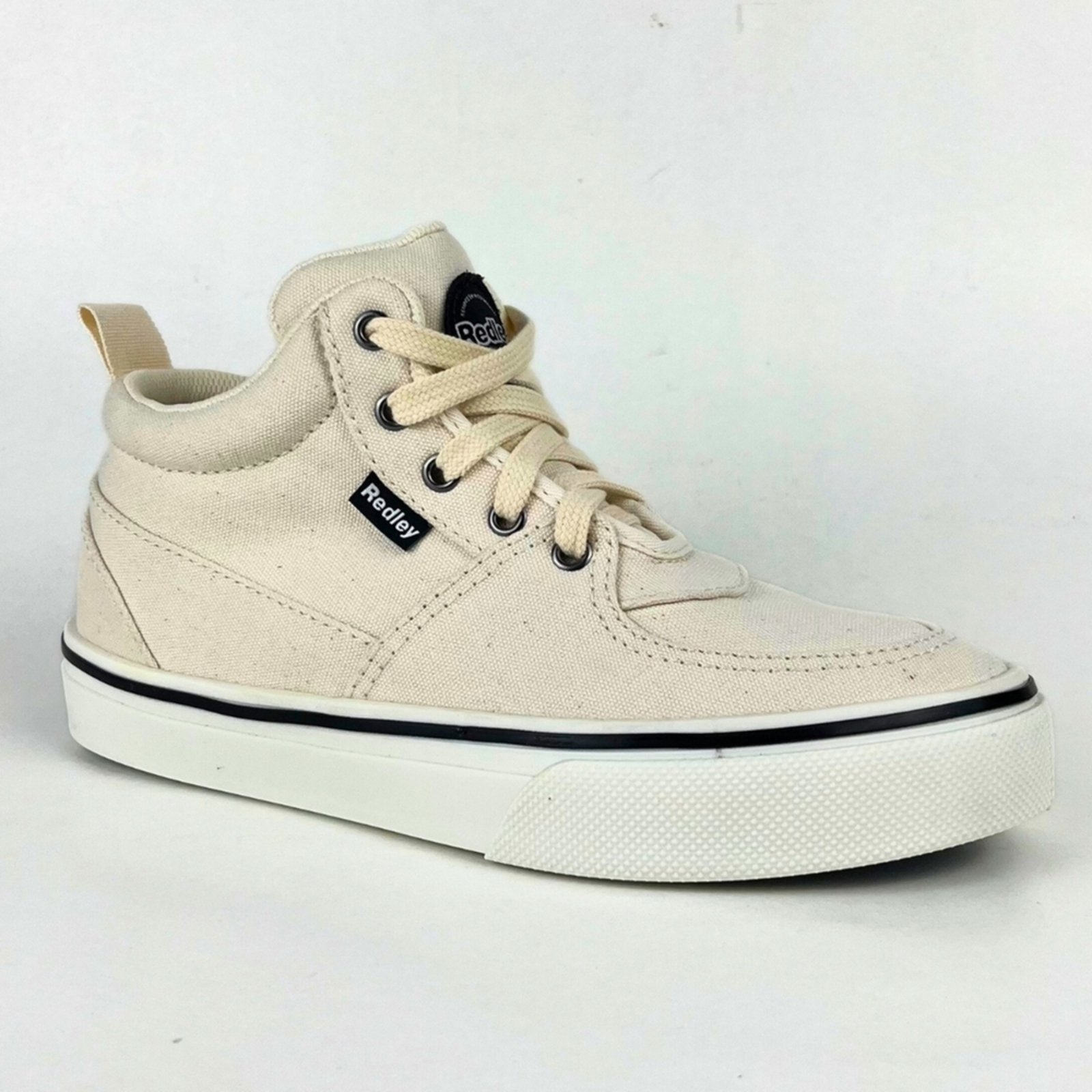 Tênis Redley Studio Cano Alto Off White