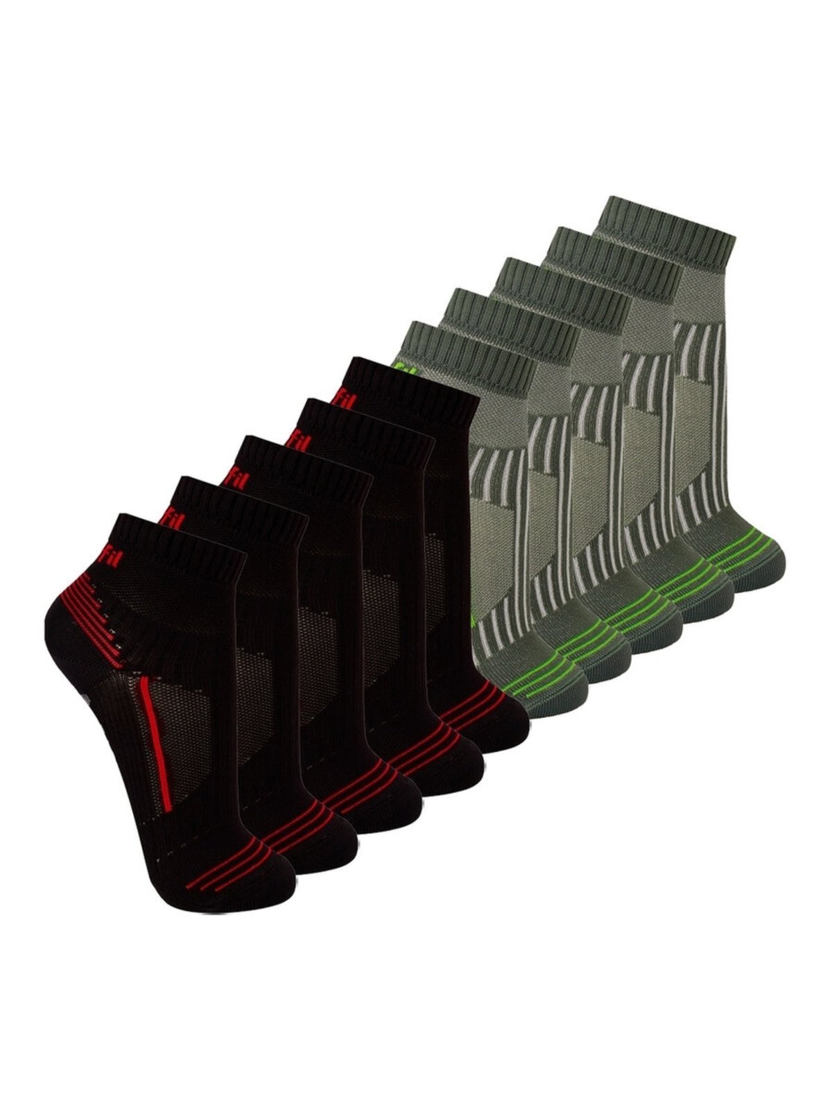 Kit com 10 Meias Hidroginástica Trifil 6037 Preto