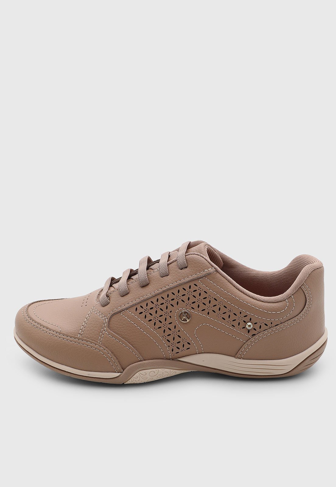 Tênis Feminino Kolosh Cadarço Marrom