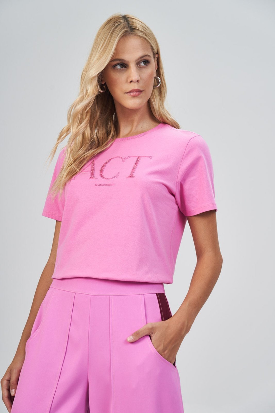 T-Shirt Shine Feminina Acostamento