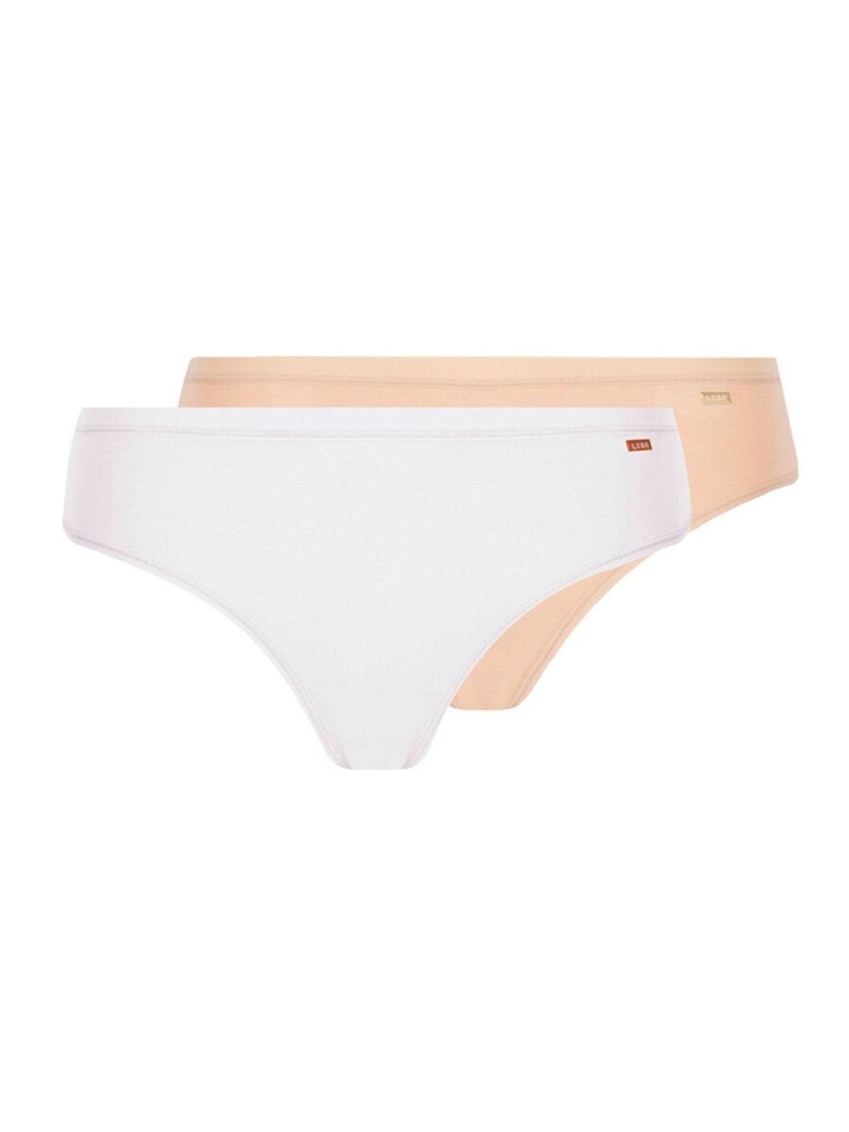 Kit com 2 Calcinhas Biquíni Loba 40353-001 Branco