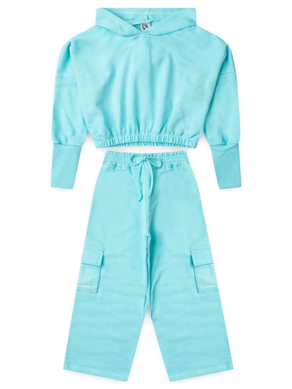 Infantil - Conjunto Platinum Moda Que Encanta Turquesa