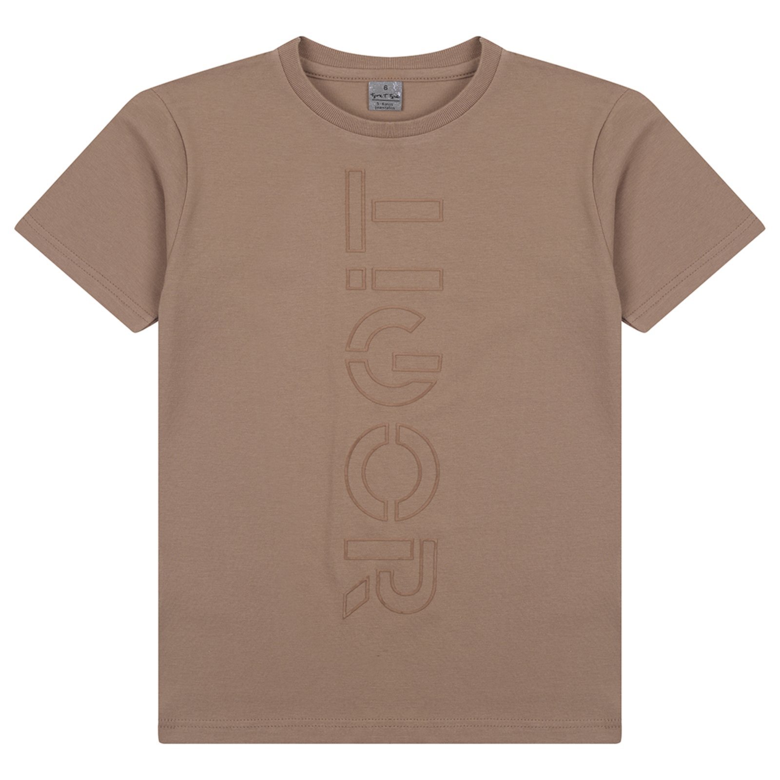 Infantil - Camiseta Manga Curta Masculina Tigor T. Tigre