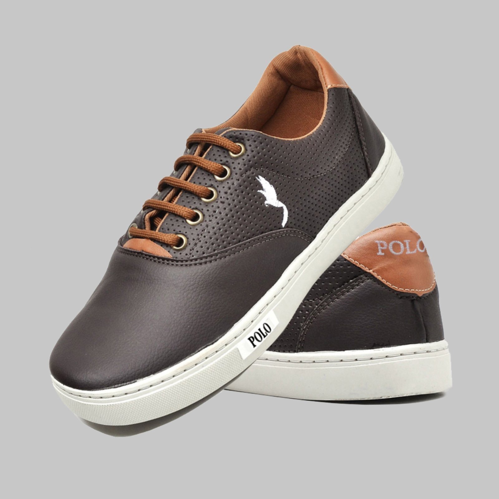 Infantil – Tênis Masculino Casual Menino Polo Blu Café
