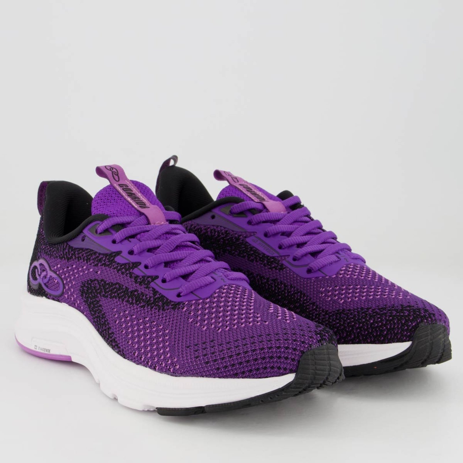 Vista 3 Tênis Olympikus Veloz 2 Feminino roxo OLYMPIKUS roxo