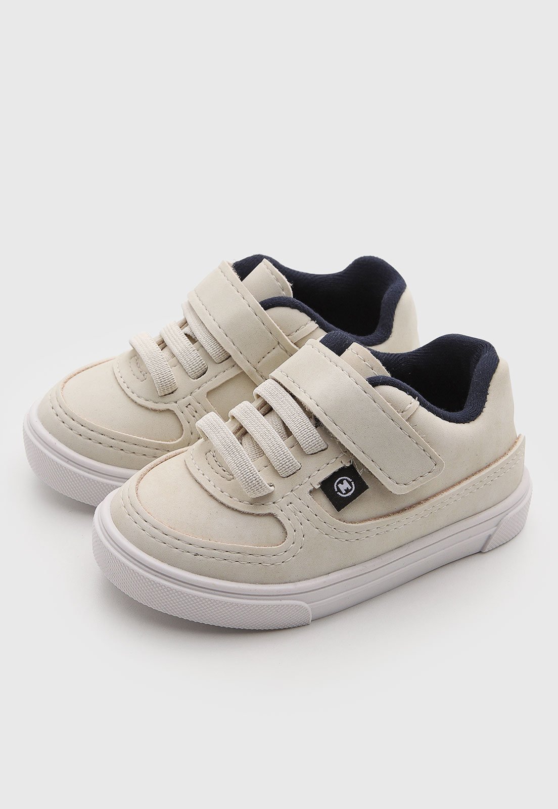 Infantil - Tênis Molekinho Casual Off-White