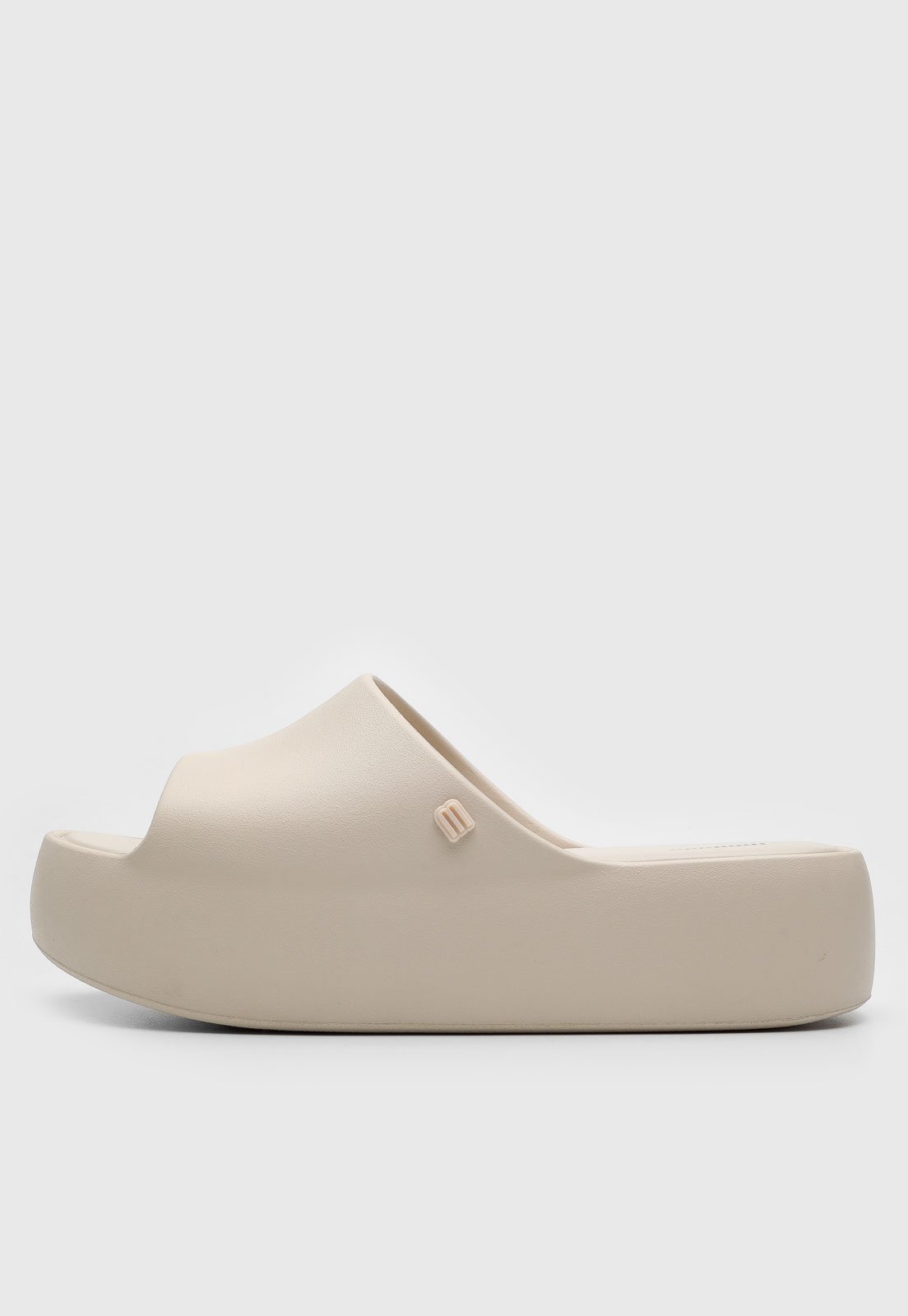 Tamanco Melissa Free Platform Slide Bege