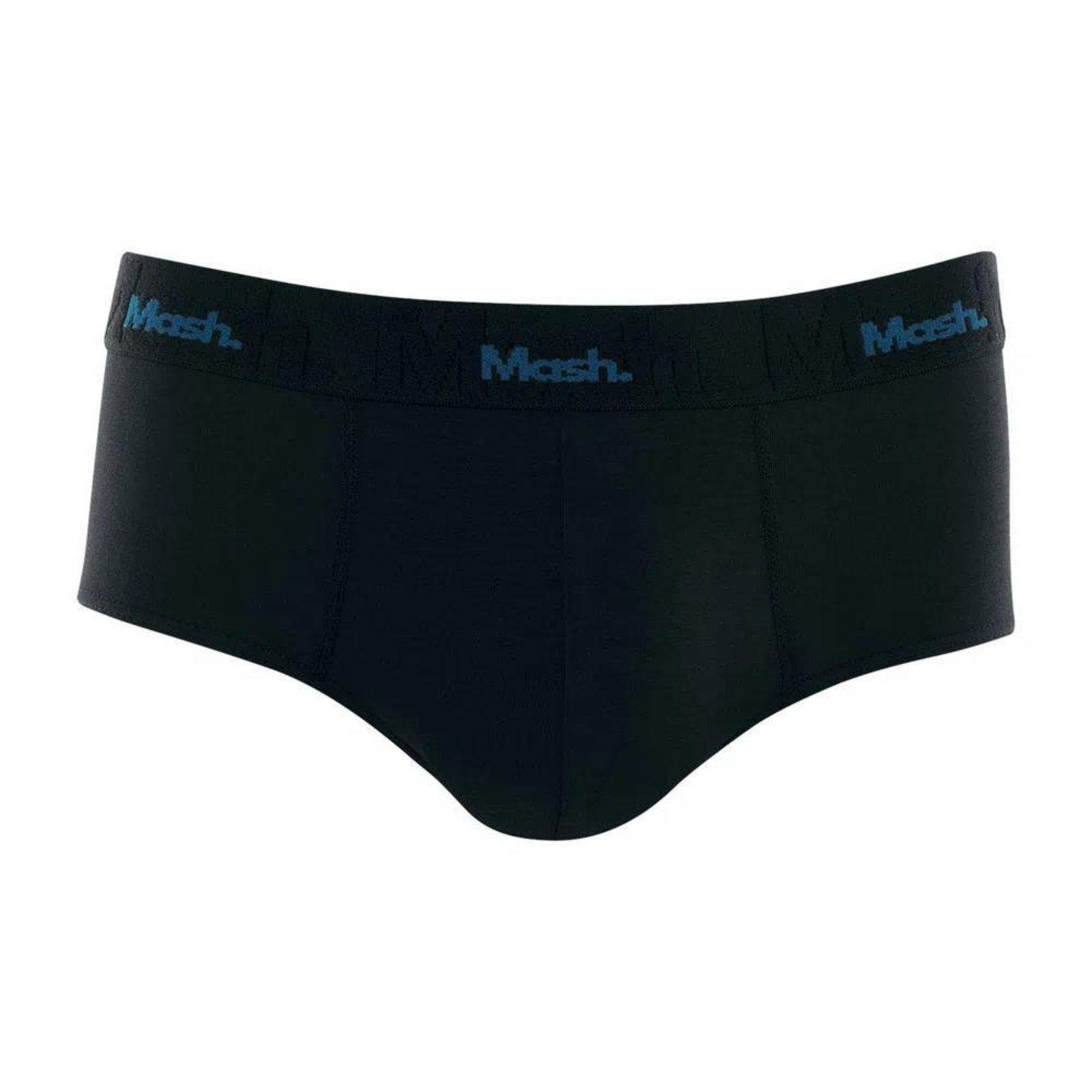 Vista 2 Cueca Boxer Modal Mash Masculina Elástico Azul escuro preto azul MASH preto azul