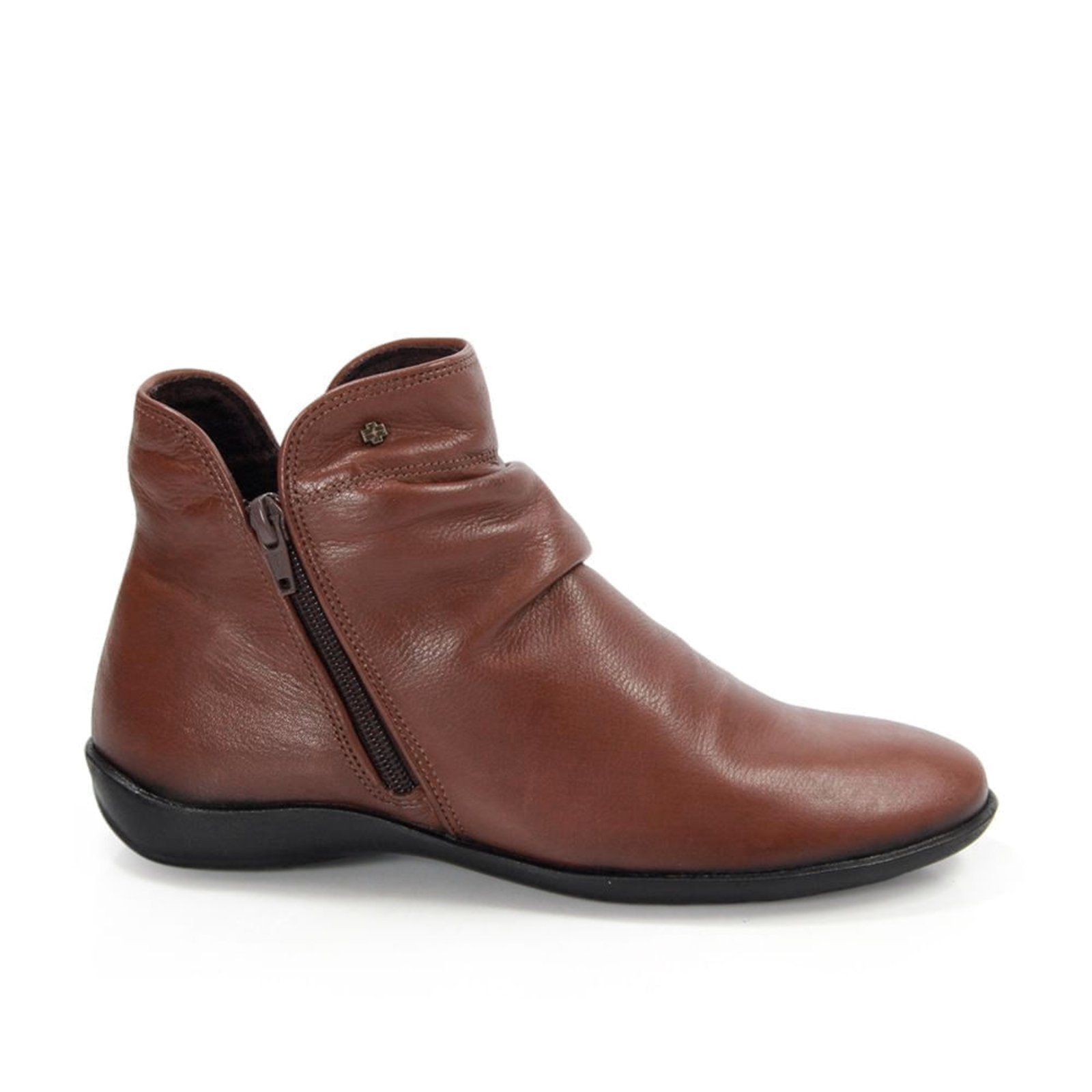 Bota Angel Couro Comfort Mogno – ANG820