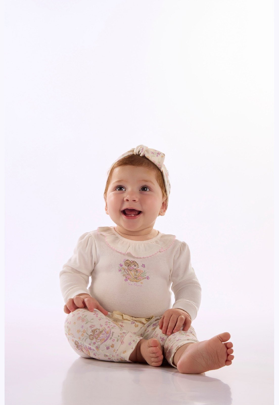 Infantil - Conjunto Comfy Suedine Up Baby Branco