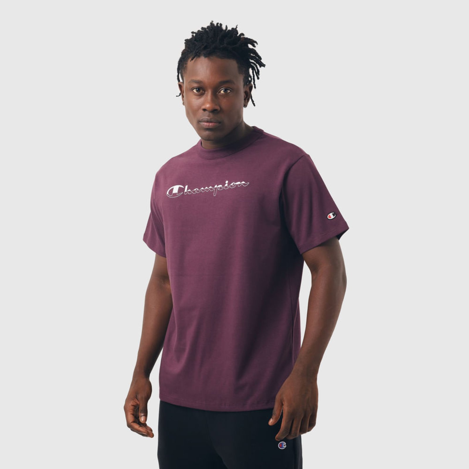 CAMISETA CHAMPION LIFE HERITAGE HALF SCRIPT