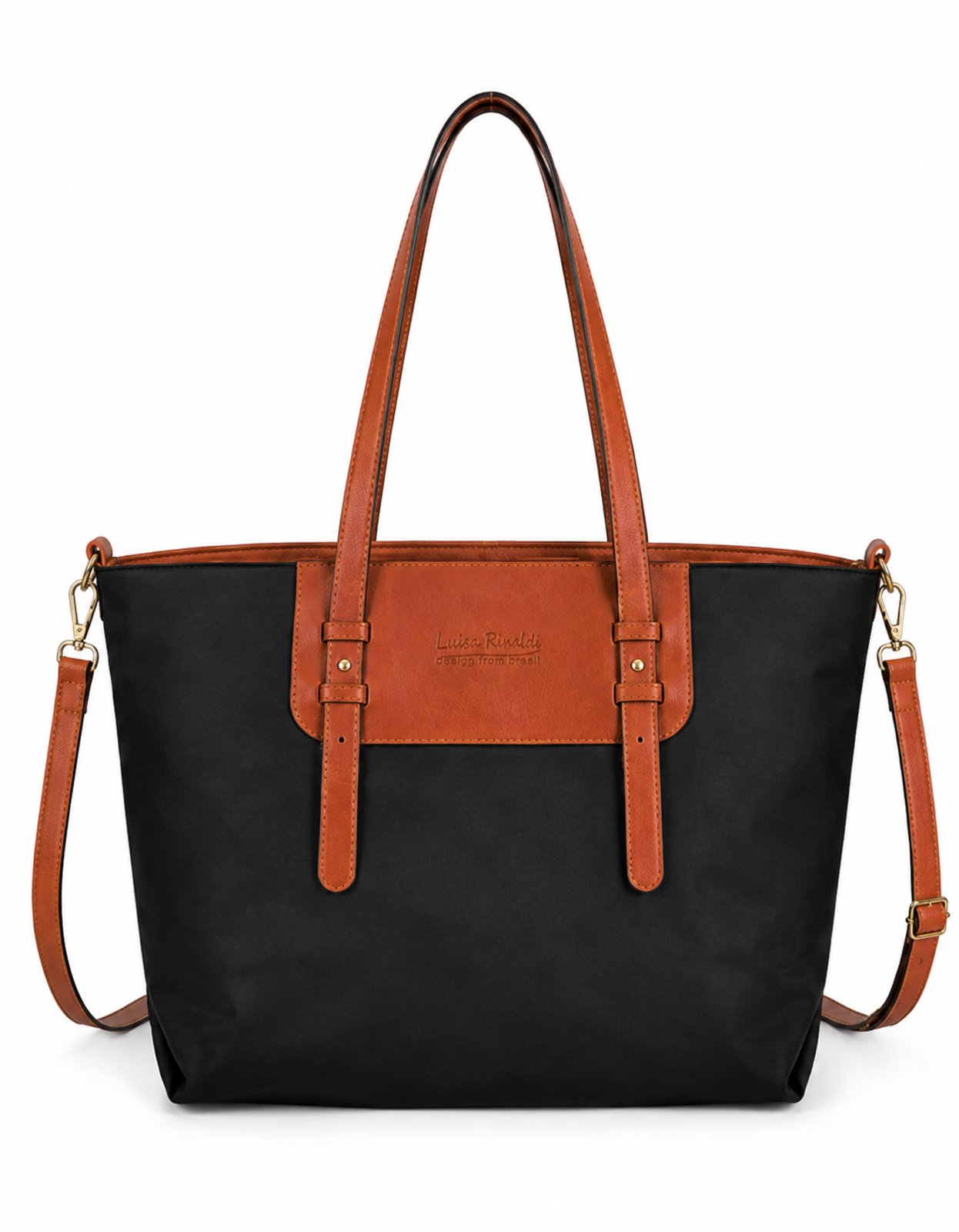 Bolsa Feminina de Ombro com Alça Transversal Grande Sacola Bolsa Notebook Faculdade Elegante Casual
