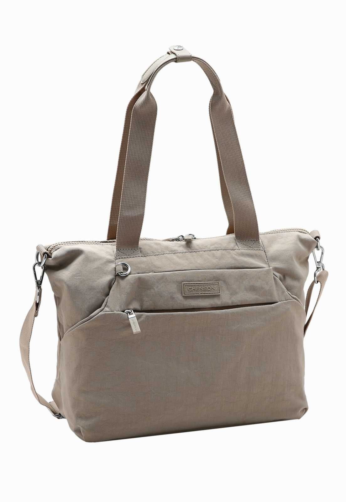 Bolsa Feminina Chenson Ombro Sport Cool 3785598 Cinza