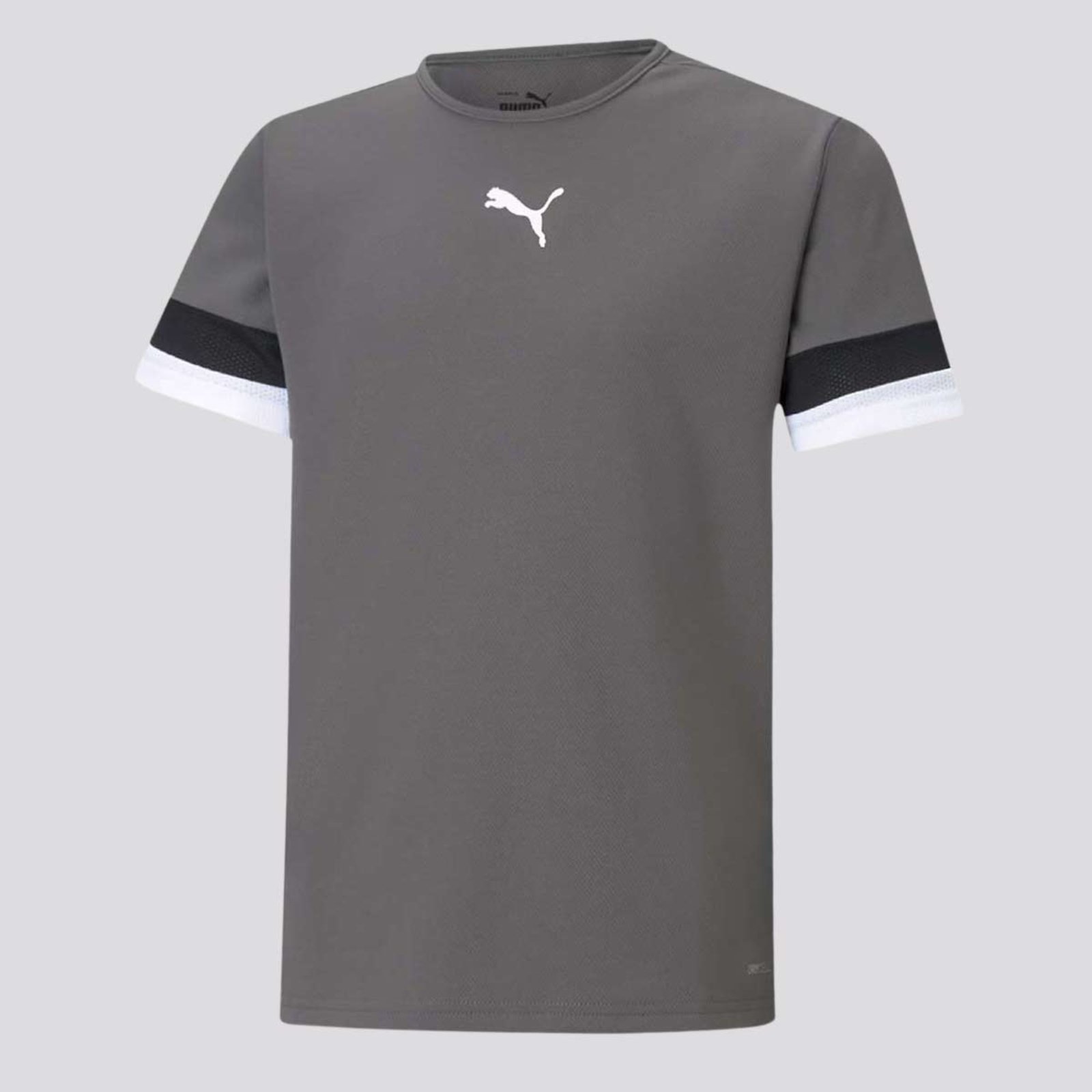 Camisa Puma Teamrise Cinza