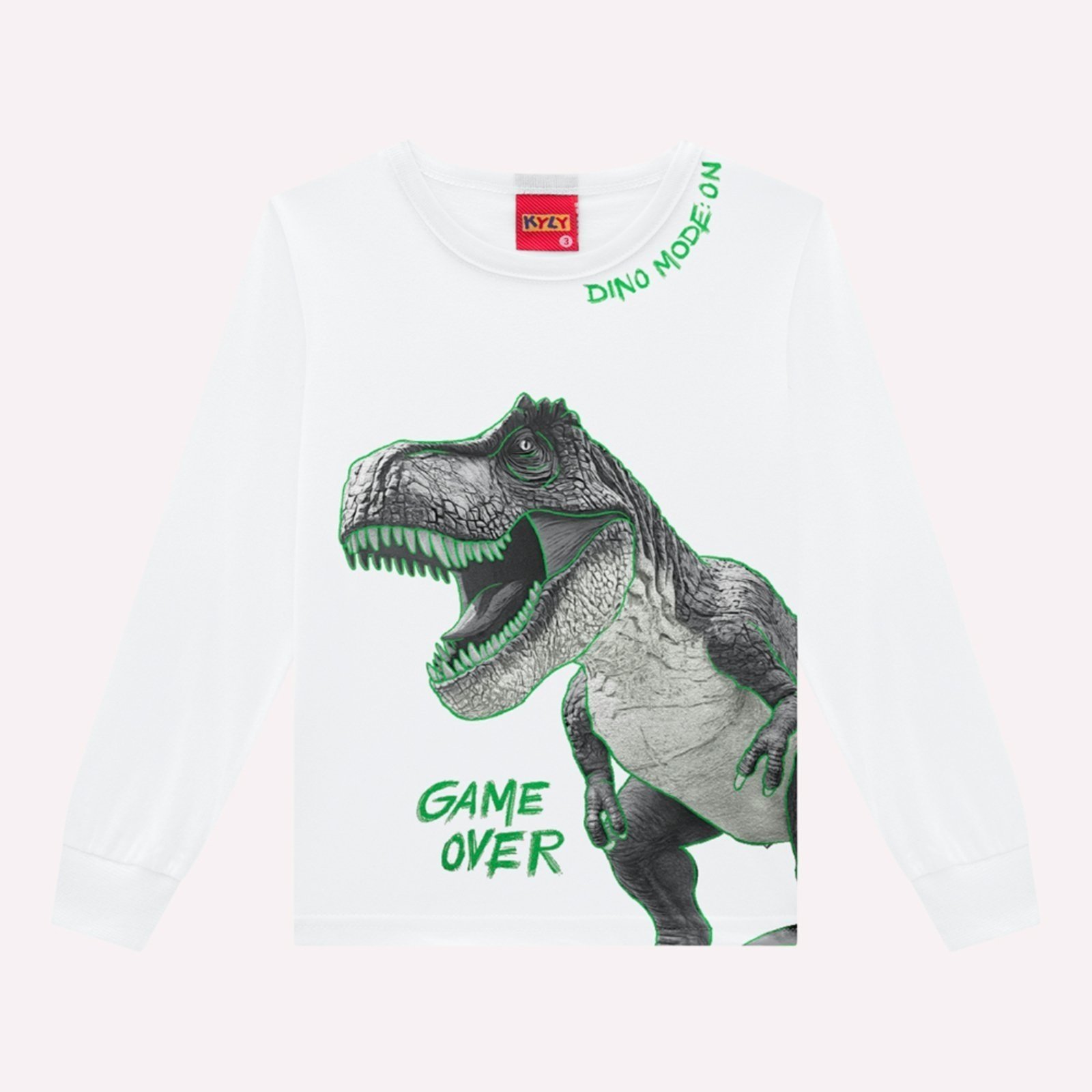 Infantil - Camiseta Menino Dinossauro Kyly