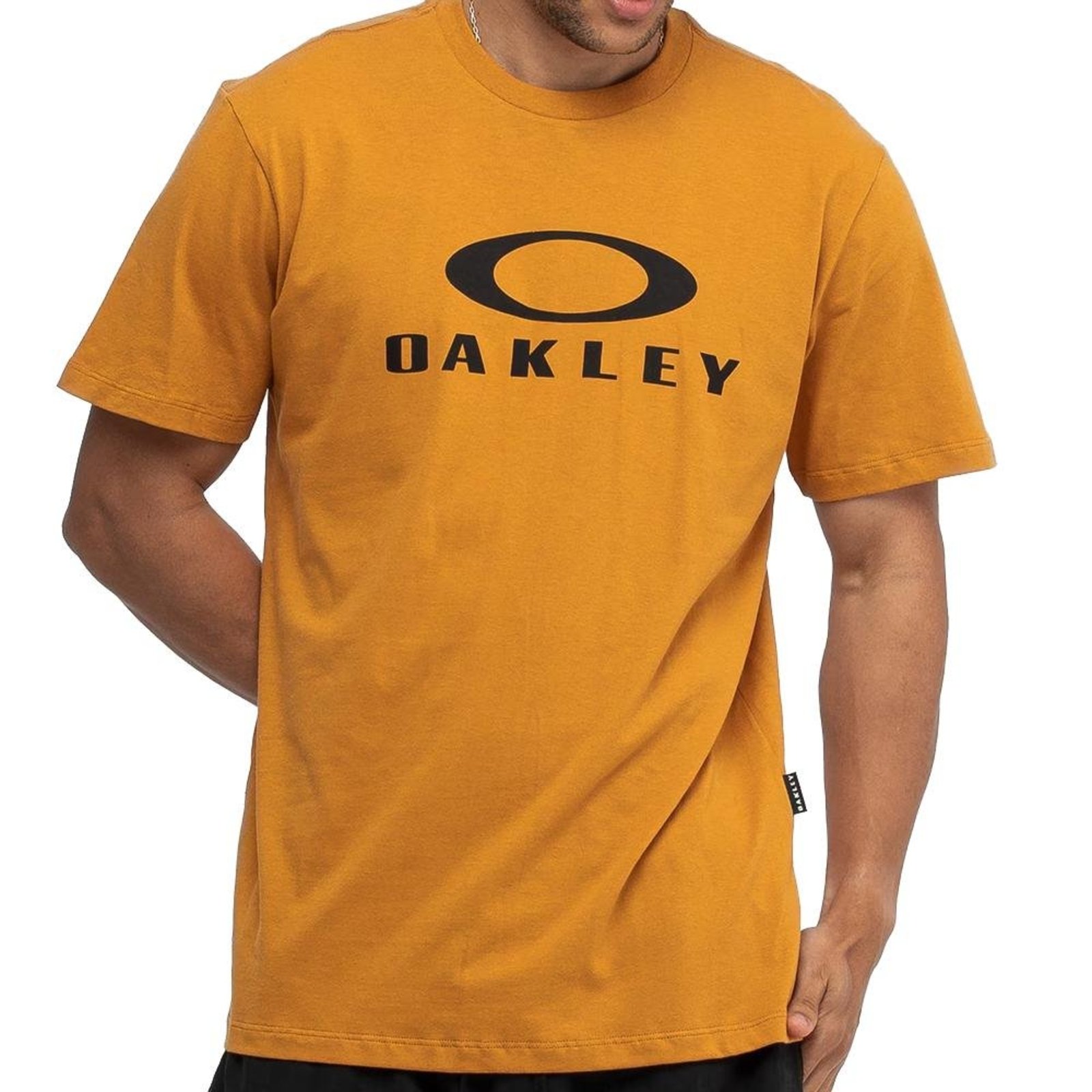 Camiseta Oakley O-Bark SS WT26 Masculina Auburn