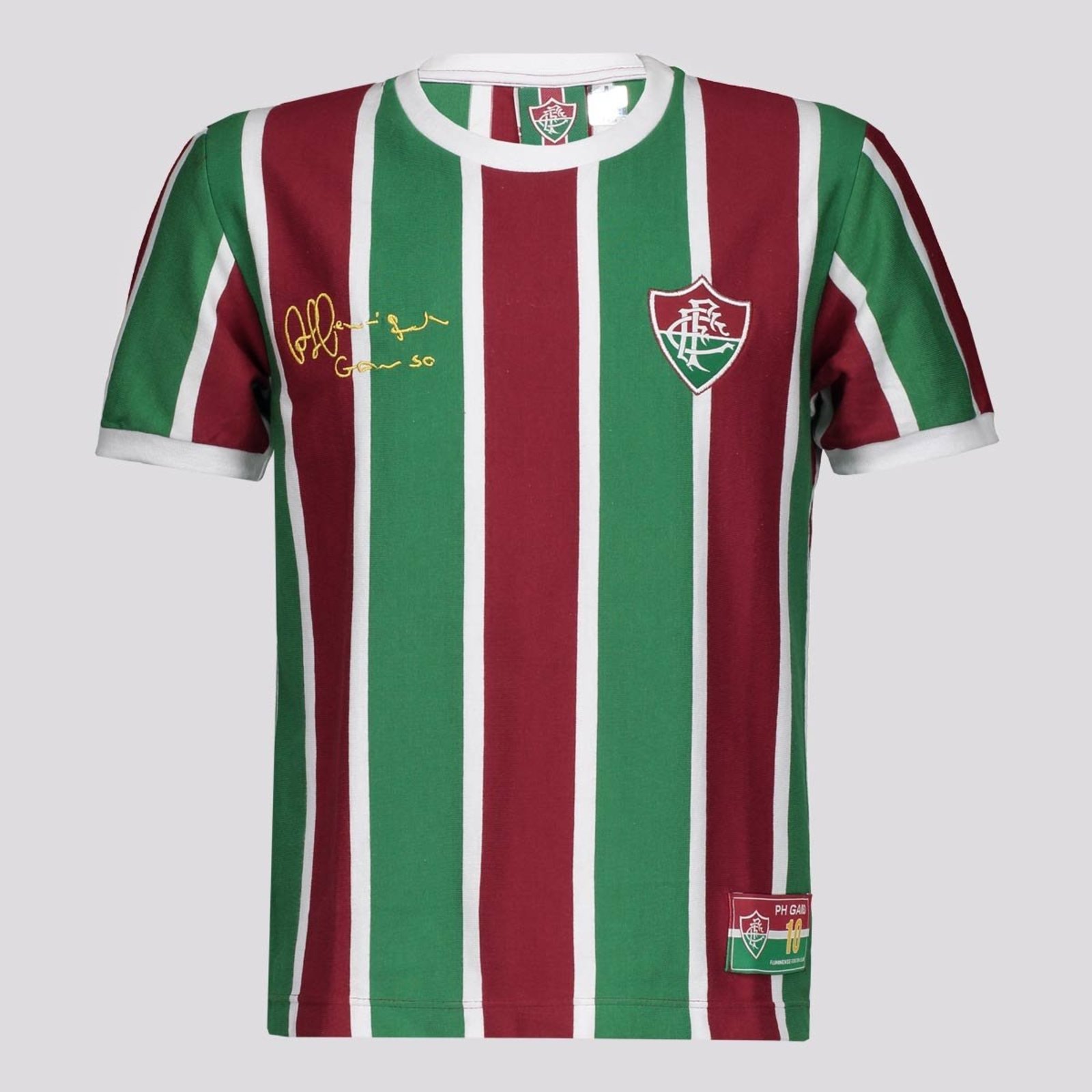 Camisa Fluminense P.H Ganso 10 Tricolor