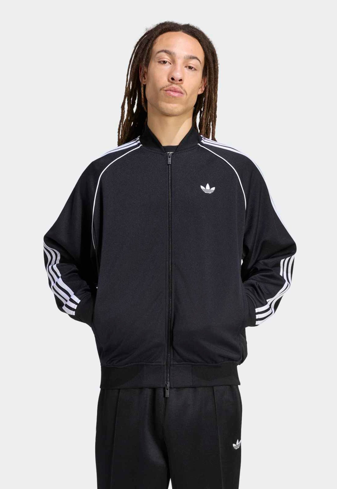 Jaqueta Masculina adidas Originals Adicolor Preta