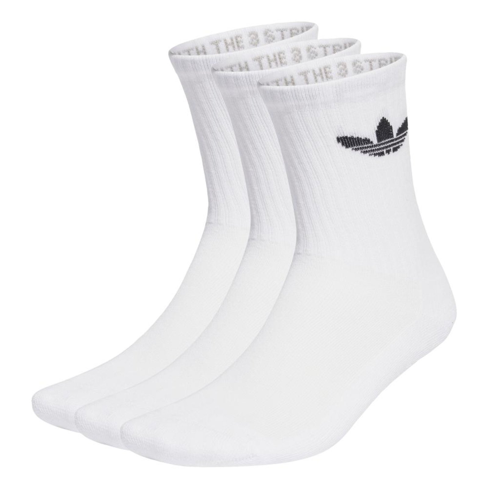 Vista 2 Meias Trefoil Cushion 3 Pares adidas Originals adidas Originals branco
