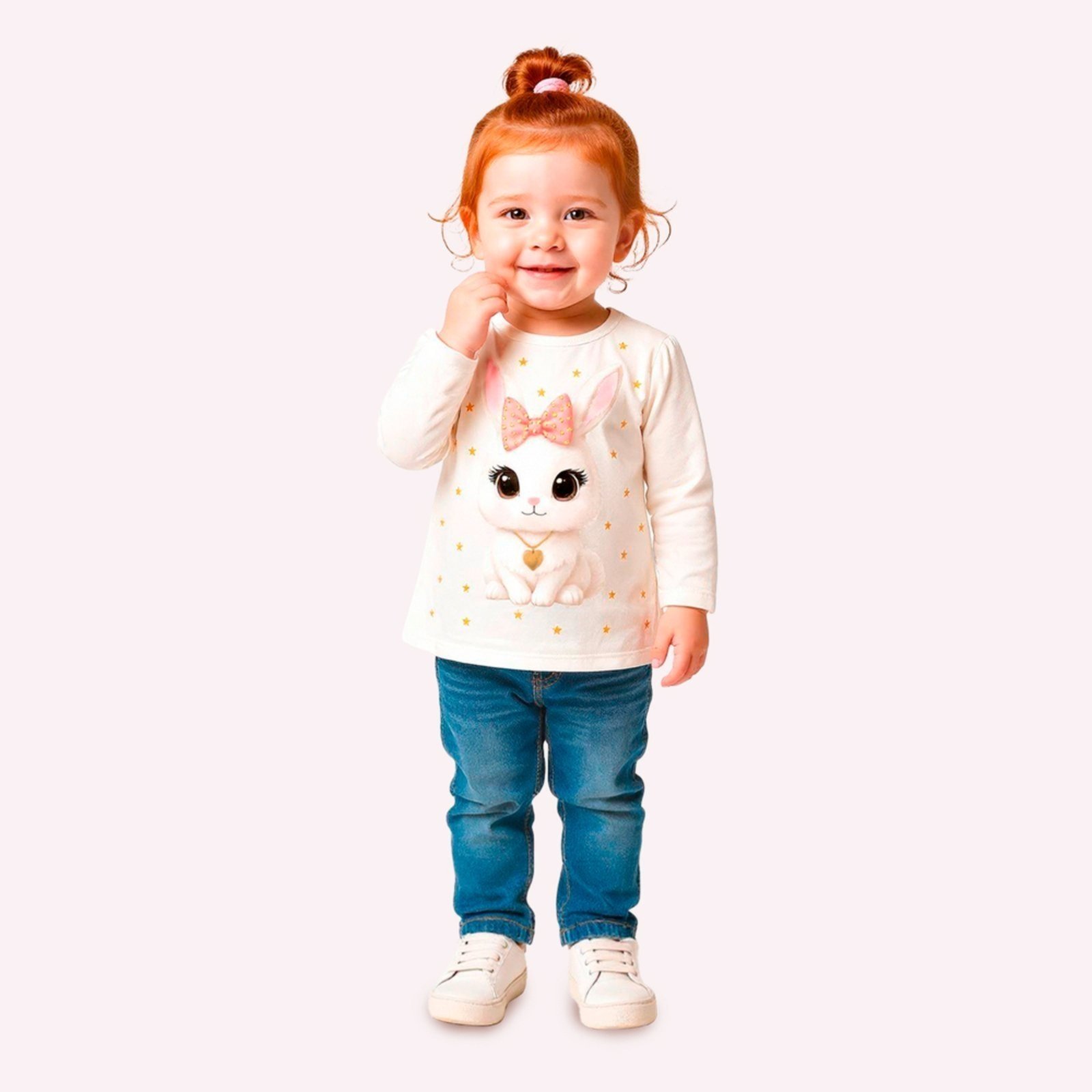 Infantil - Blusa Menina Coelhinho Kyly