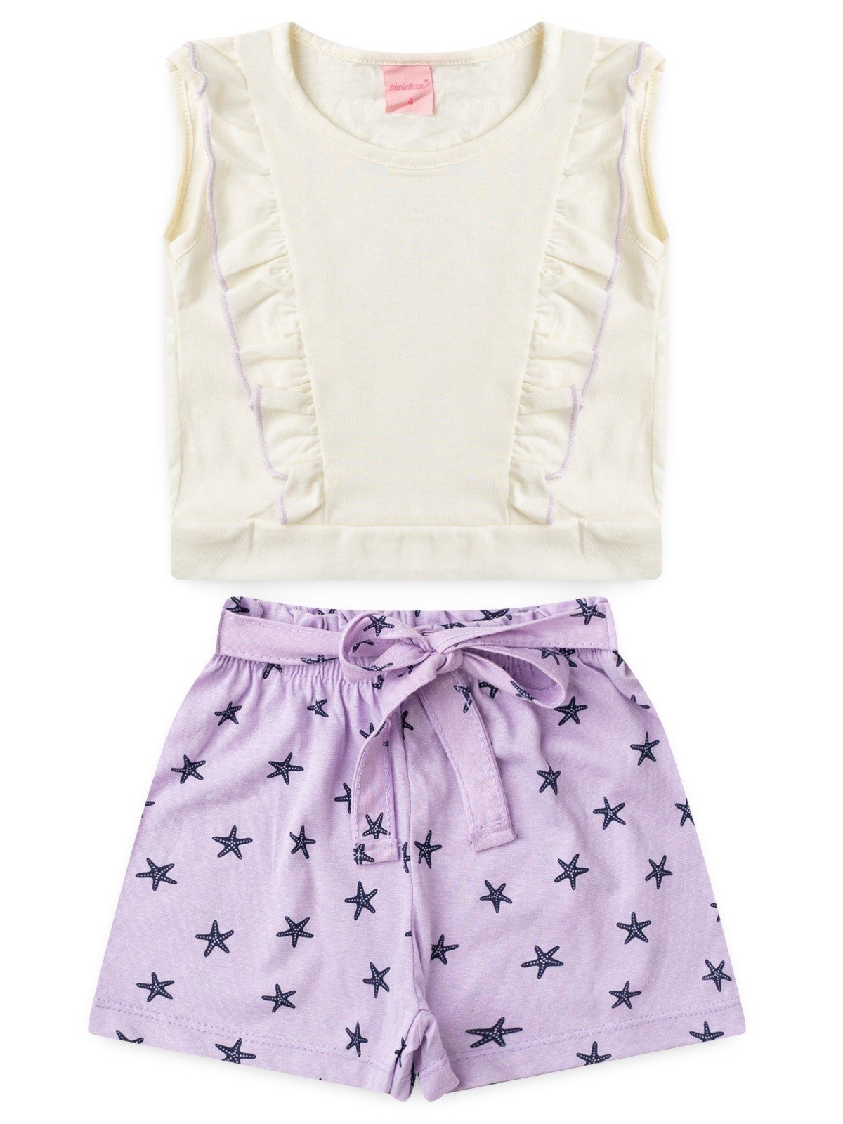 Vista 2 Infantil - Conjunto Platinum Magia Do Oceano branca PLATINUM KIDS branco PLATINUM KIDS branco