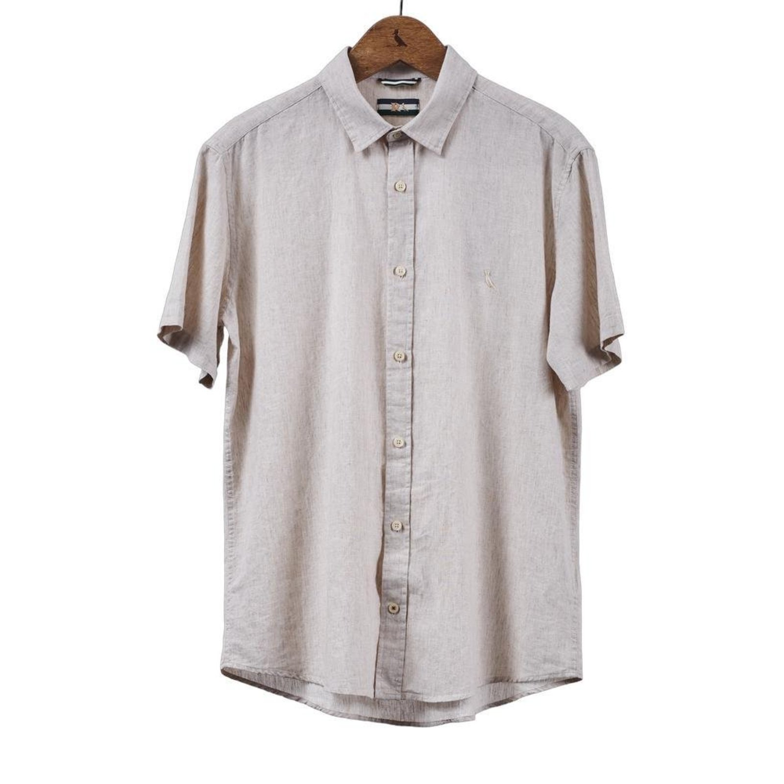 Camisa Manga Curta Linho Pienza Reserva