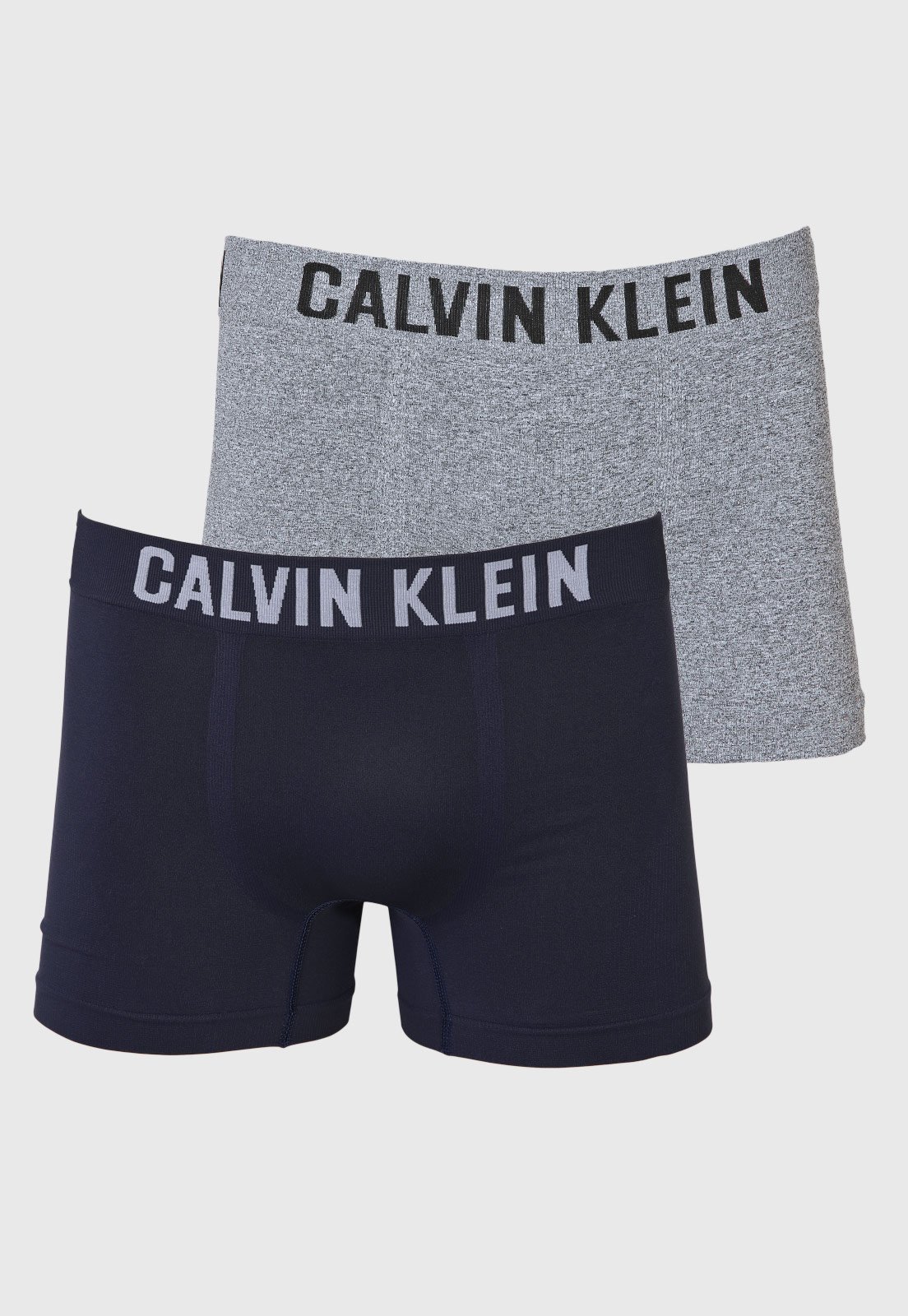 Kit 2 Cuecas Boxer Masculina Calvin Klein Underwear Azul Escuro