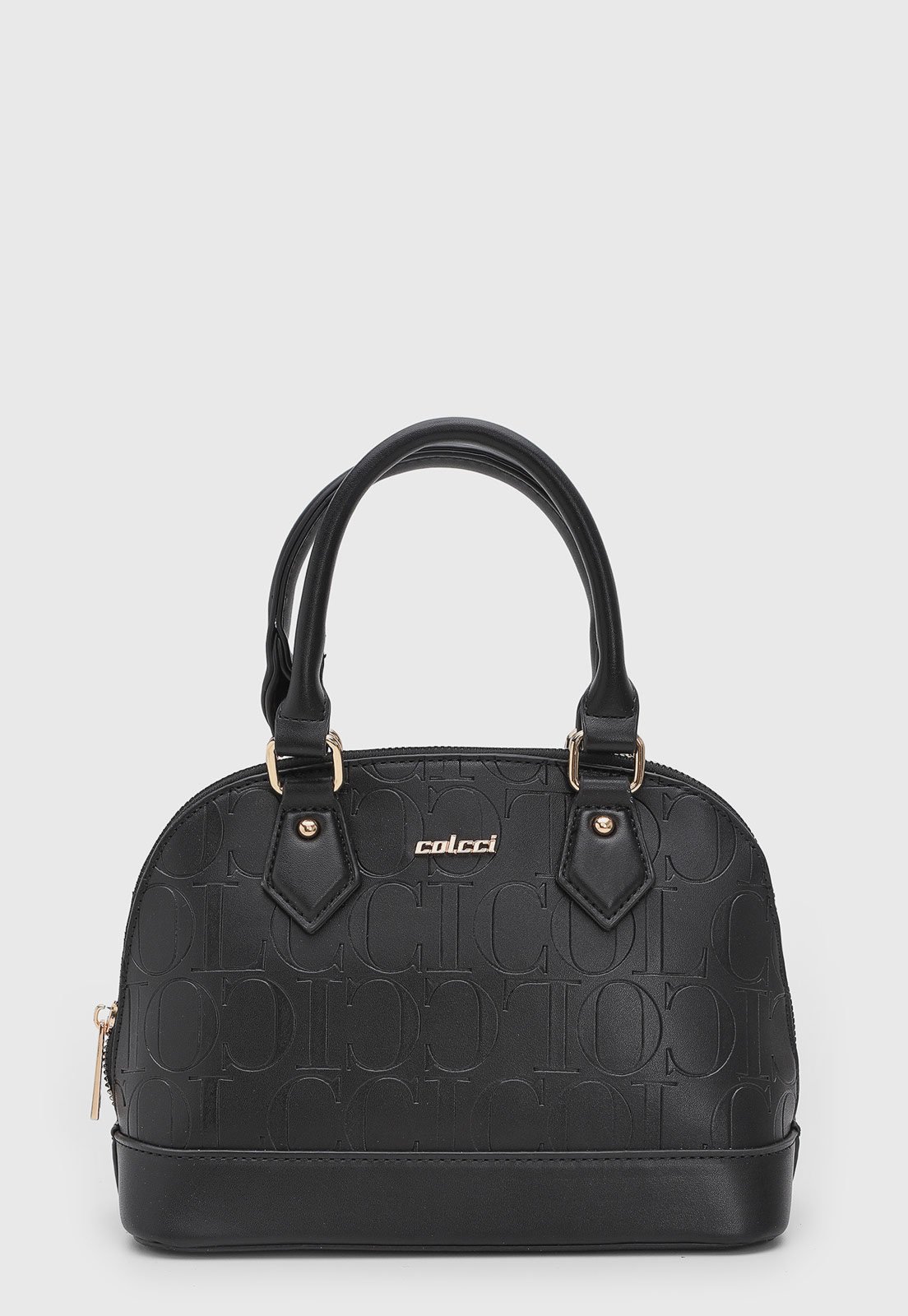 Bolsa Feminina Colcci Monograma Média Preta
