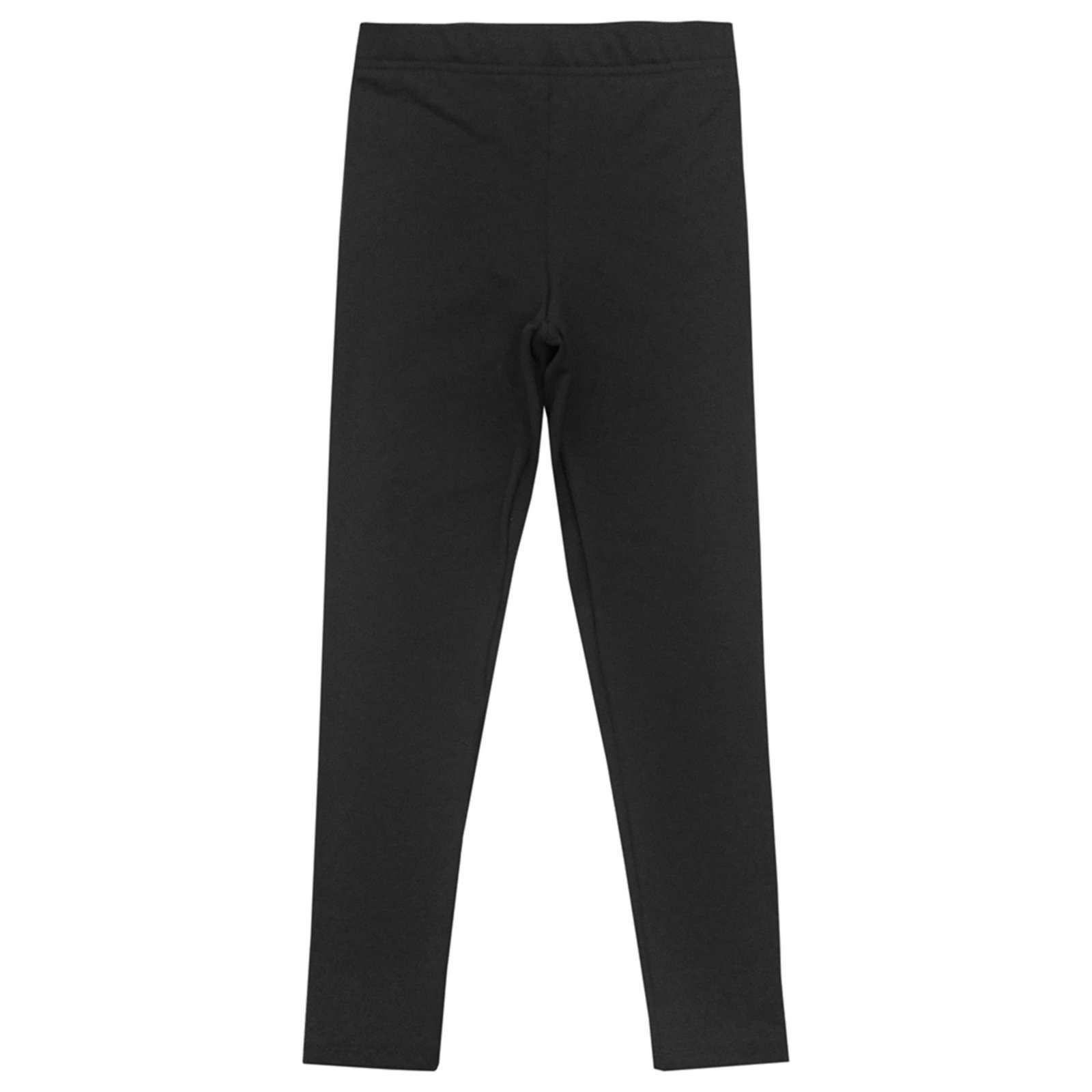 Infantil – Calça Legging Look Jeans Peluciada Térmica Preta