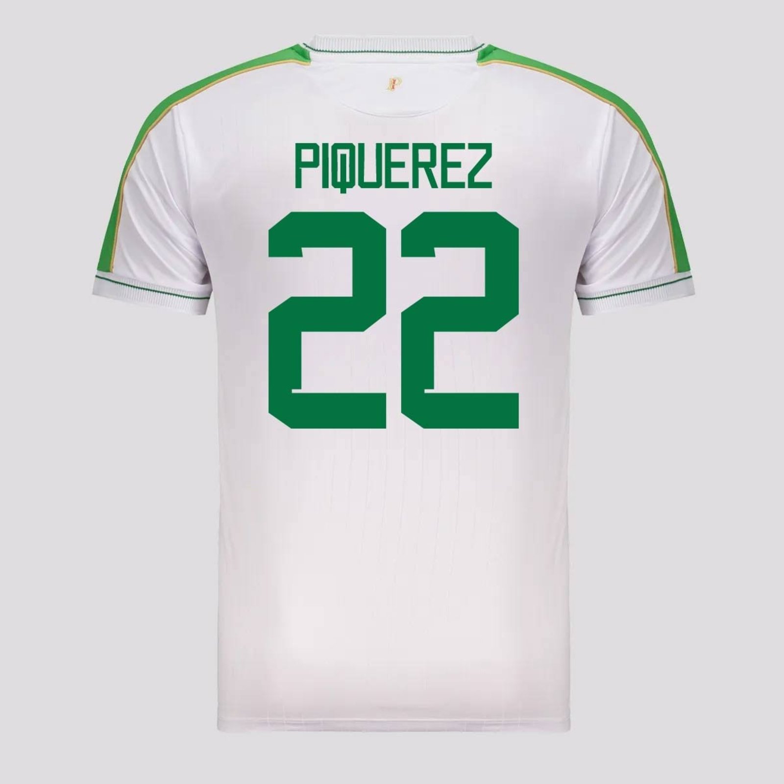 Camisa Palmeiras Ultra I Branca e Verde 22 Piquerez