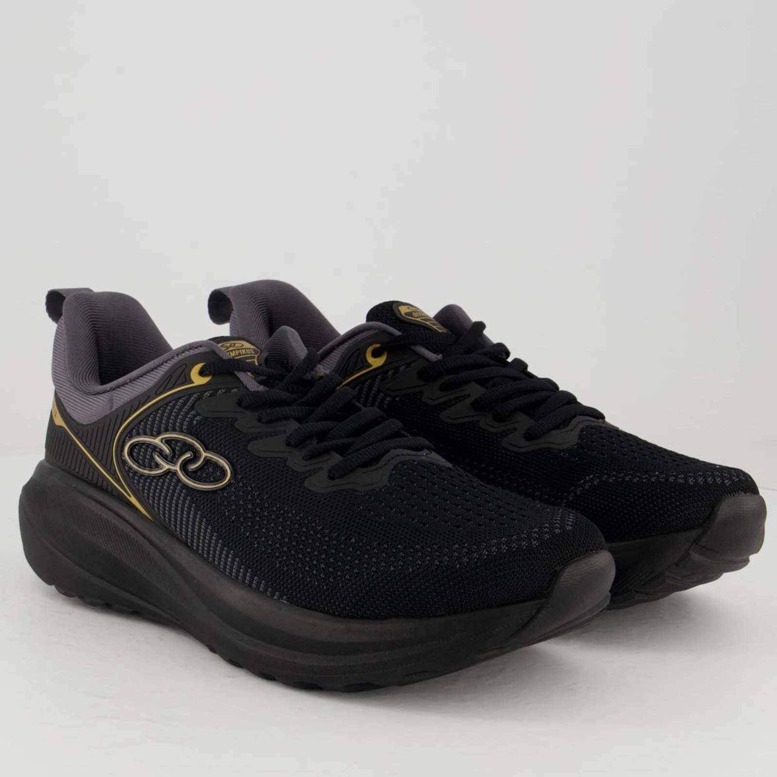 Vista 3 Tênis Olympikus Curva All Black preto black OLYMPIKUS preto black