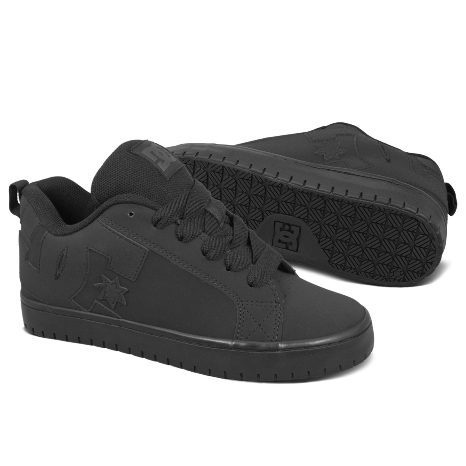 Vista 3 Tênis DC Shoes New Court Graffik SD Unissex preto DC Shoes preto