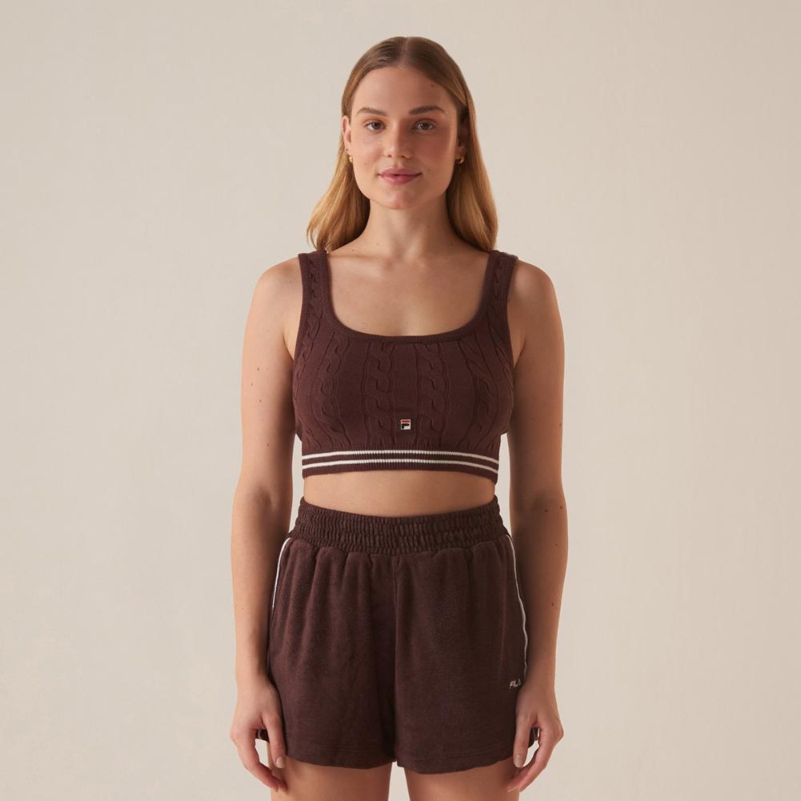 Top Fila Slim Uc Basic Tricot Feminino Incolor