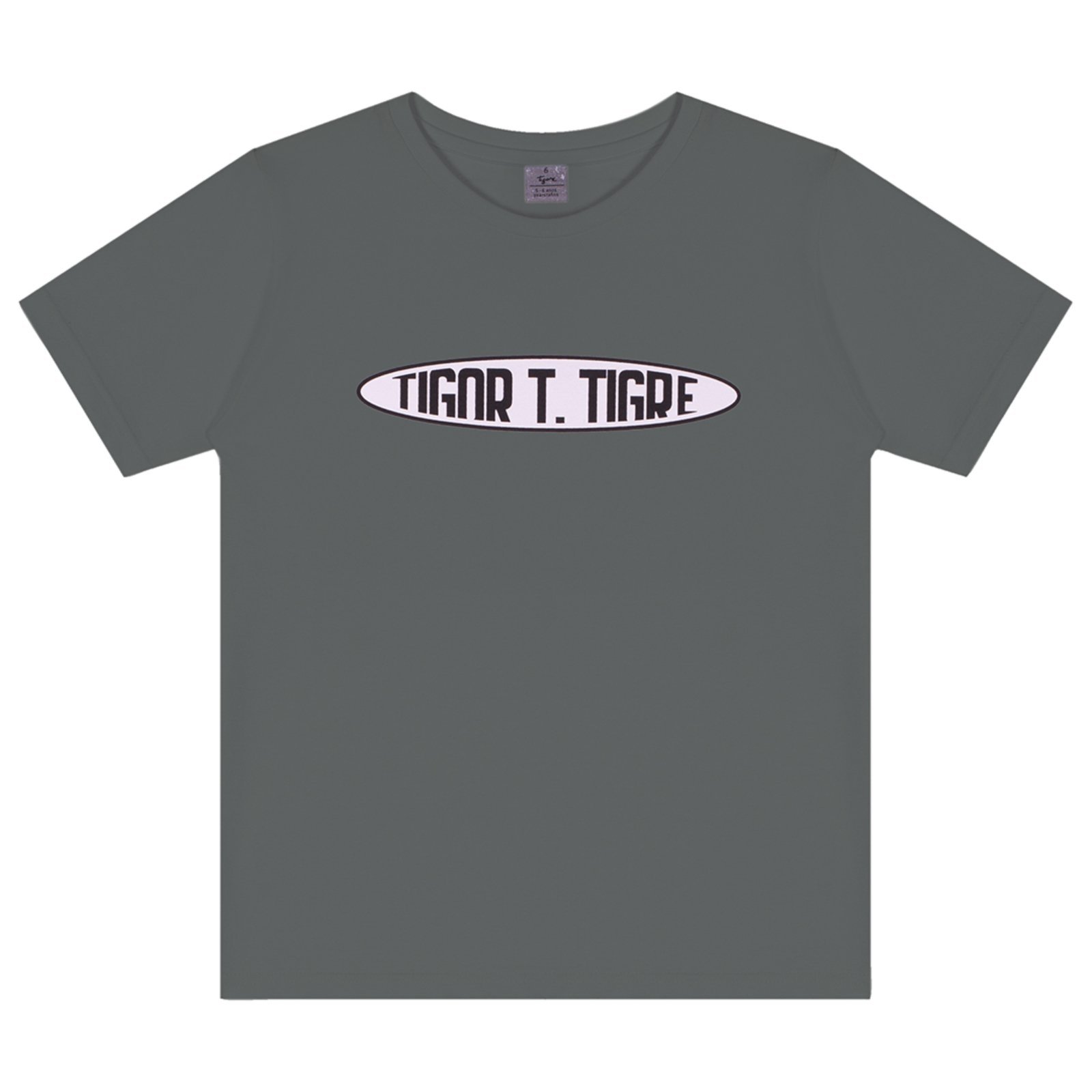 Infantil - Camiseta Manga Curta Masculina Tigor T. Tigre