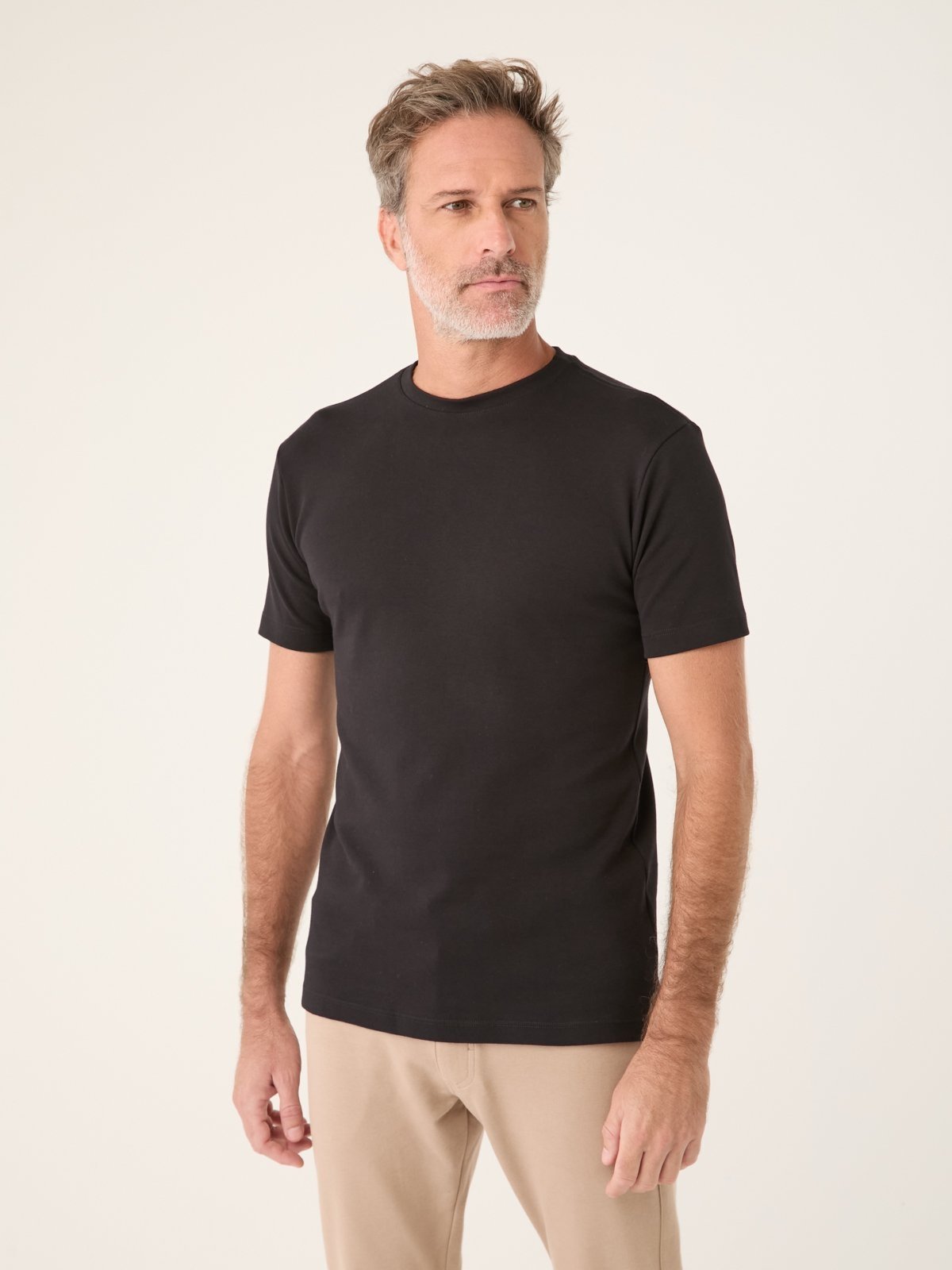 Camiseta Premium Gola O Preto