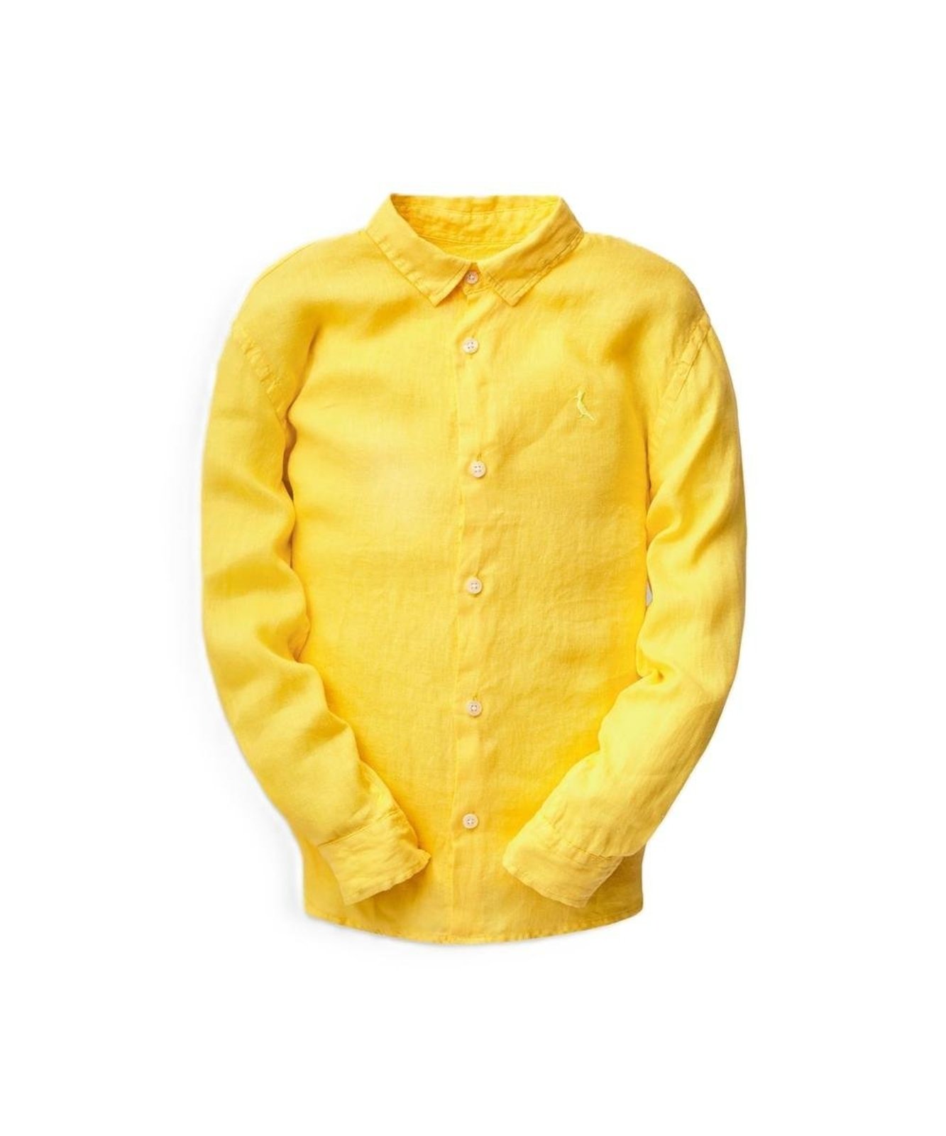 Infantil - Camisa Manga Longa Tp Linho Tinturado Reserva Mini